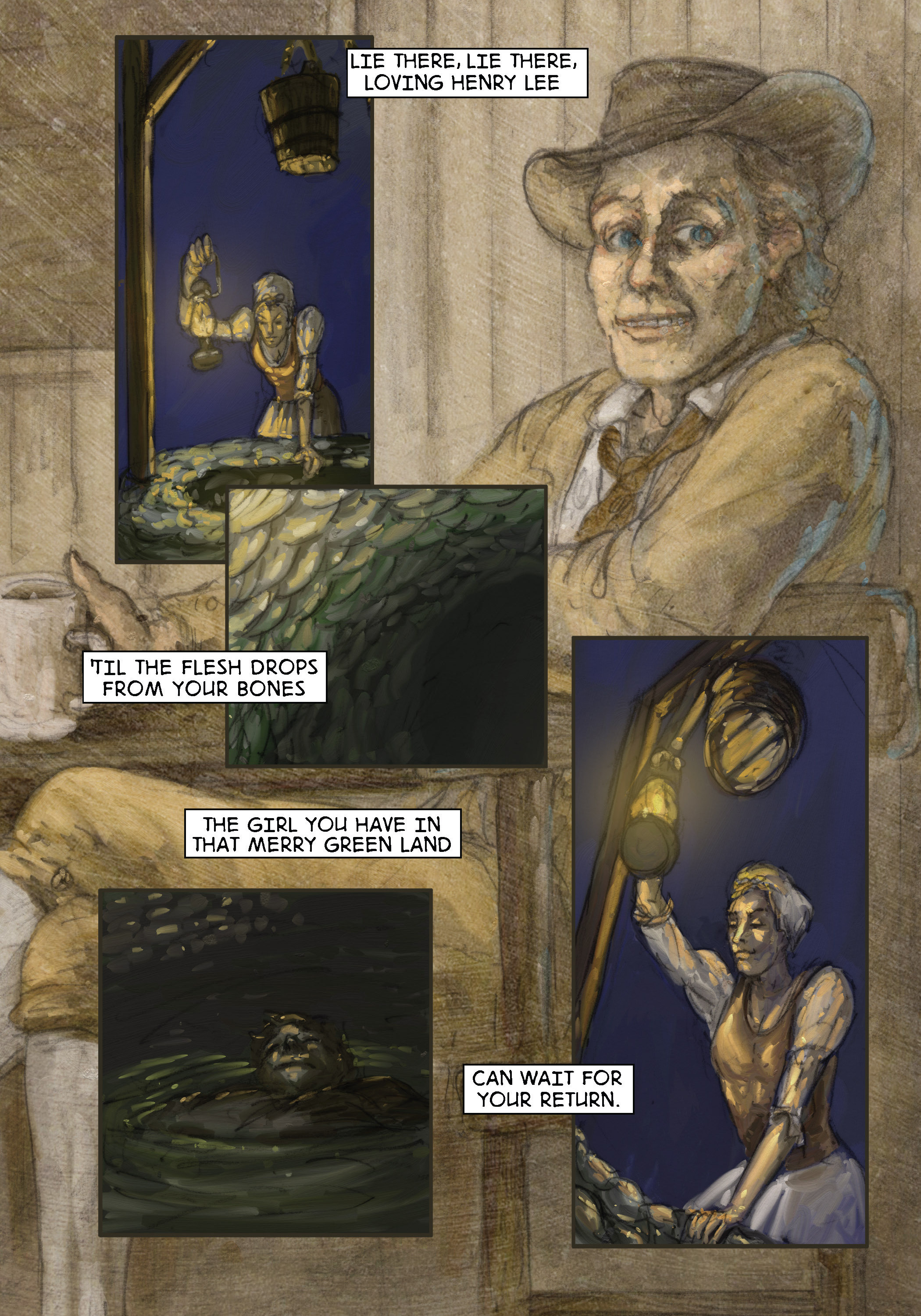Read online Labor & Love: A Garland of American Folk Ballads comic -  Issue # Full - 40