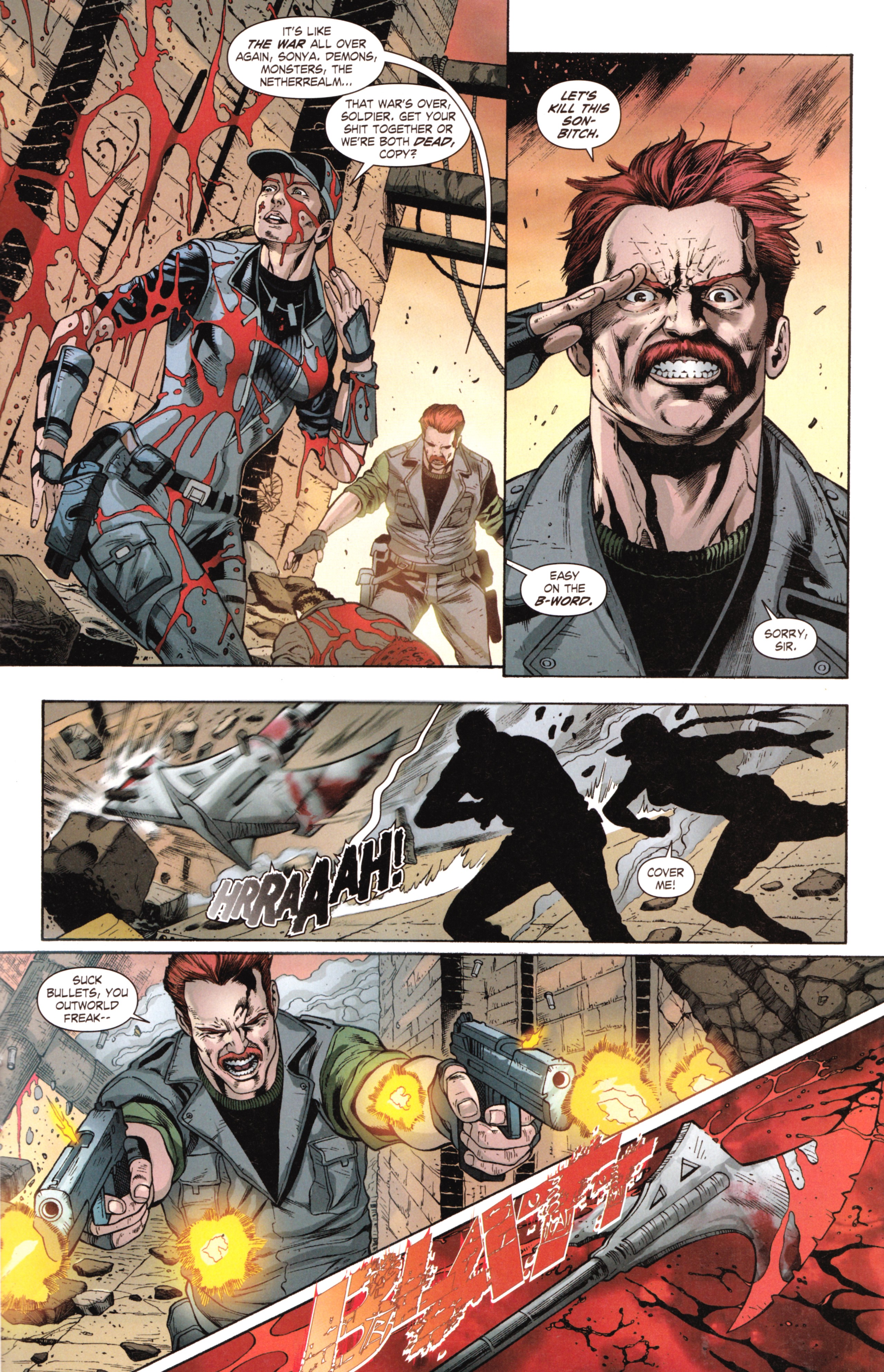 Read online Mortal Kombat X [II] comic -  Issue #6 - 23