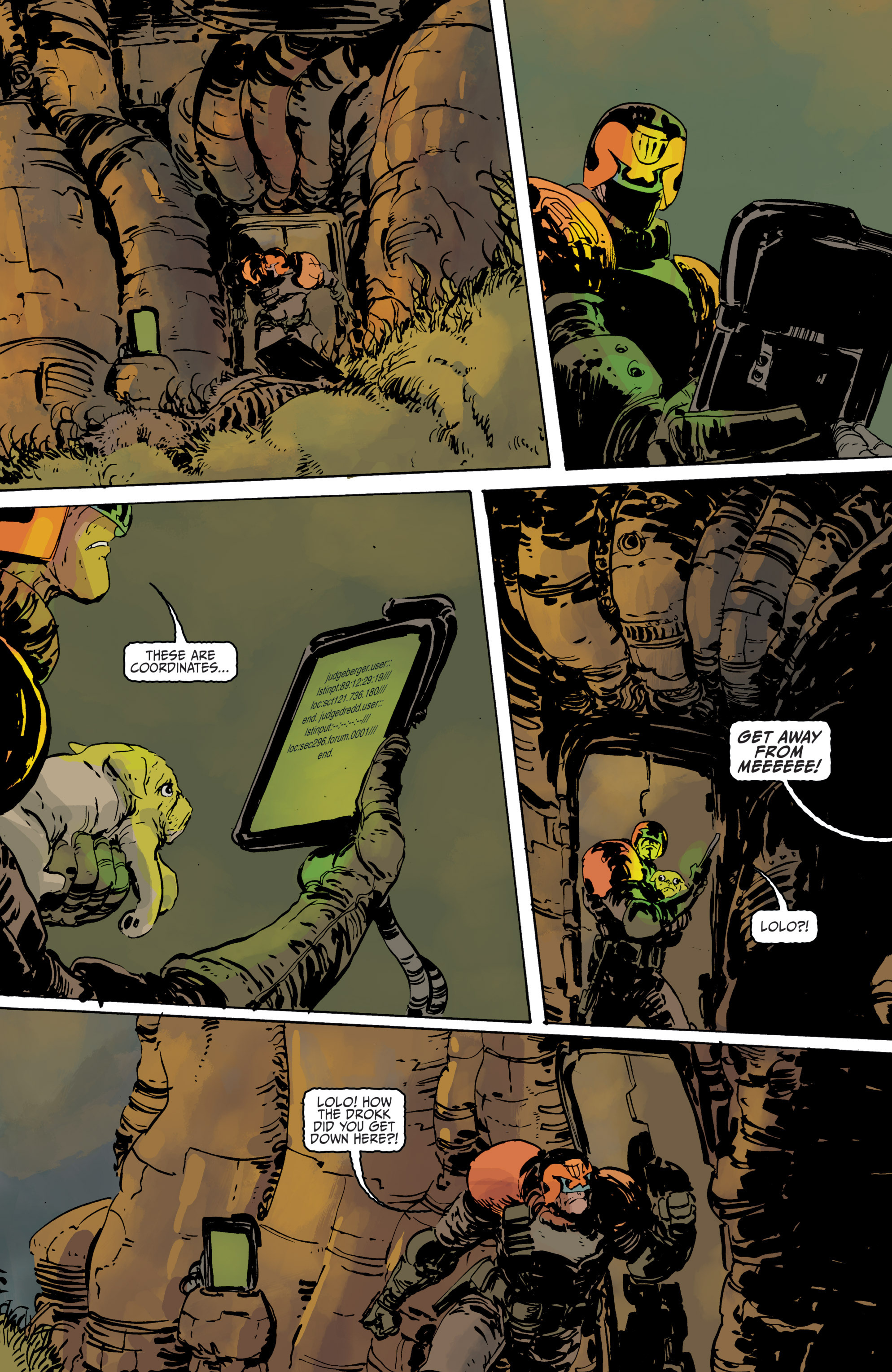 Read online Judge Dredd (2015) comic -  Issue #4 - 19