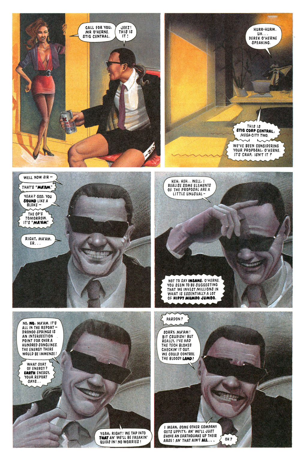 Read online Judge Dredd: The Megazine comic -  Issue #1 - 20
