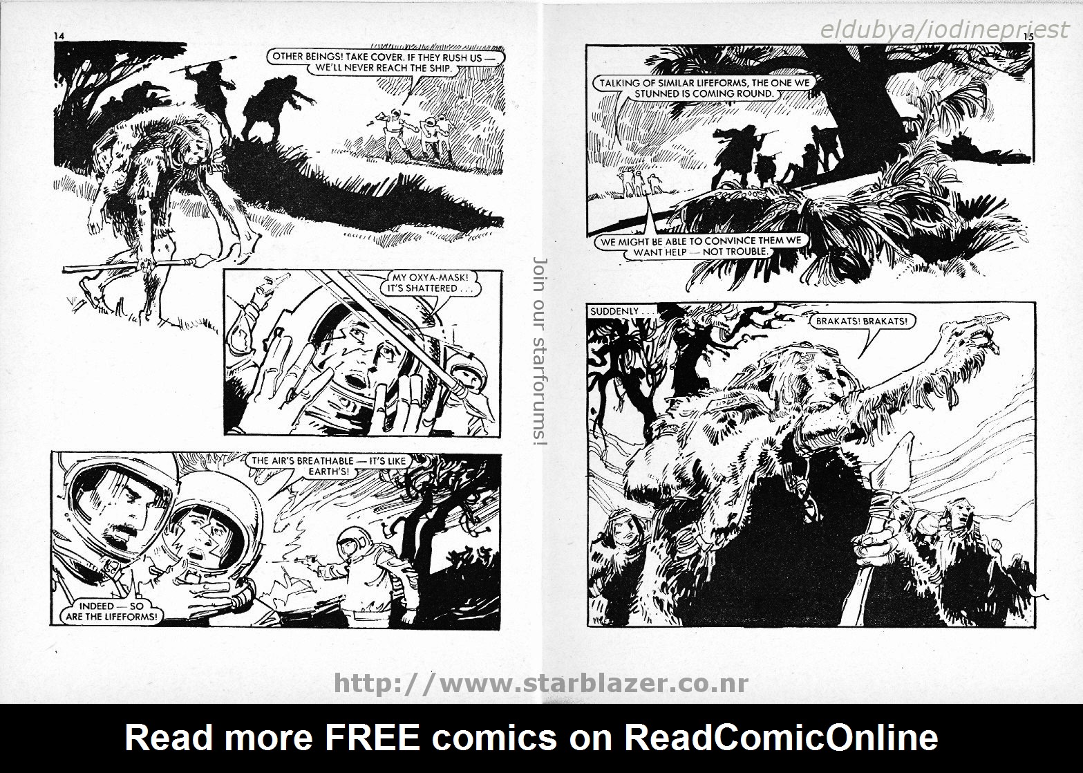 Read online Starblazer comic -  Issue #129 - 9