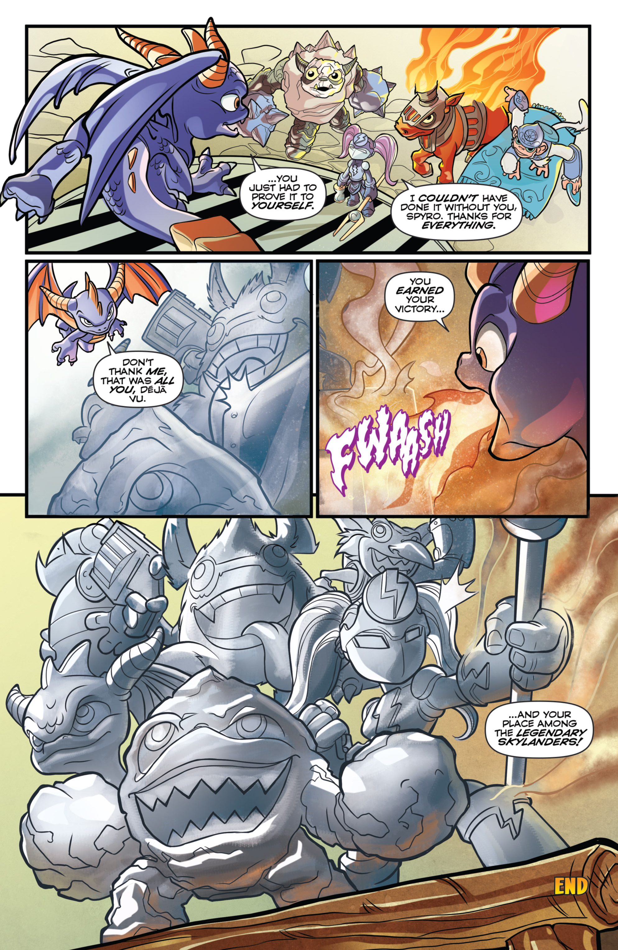 Read online Skylanders comic -  Issue #4 - 18