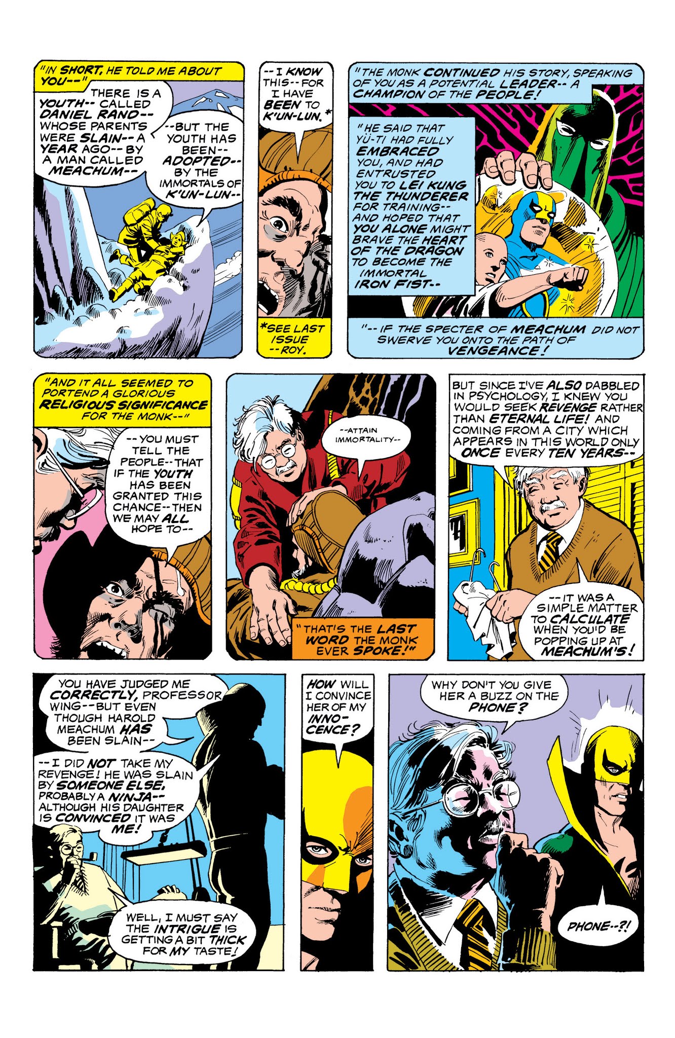 Read online Marvel Masterworks: Iron Fist comic -  Issue # TPB 1 (Part 1) - 89