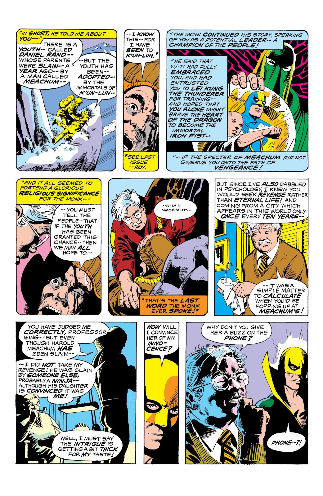 Marvel Masterworks: Iron Fist issue TPB 1 (Part 1) - Page 89
