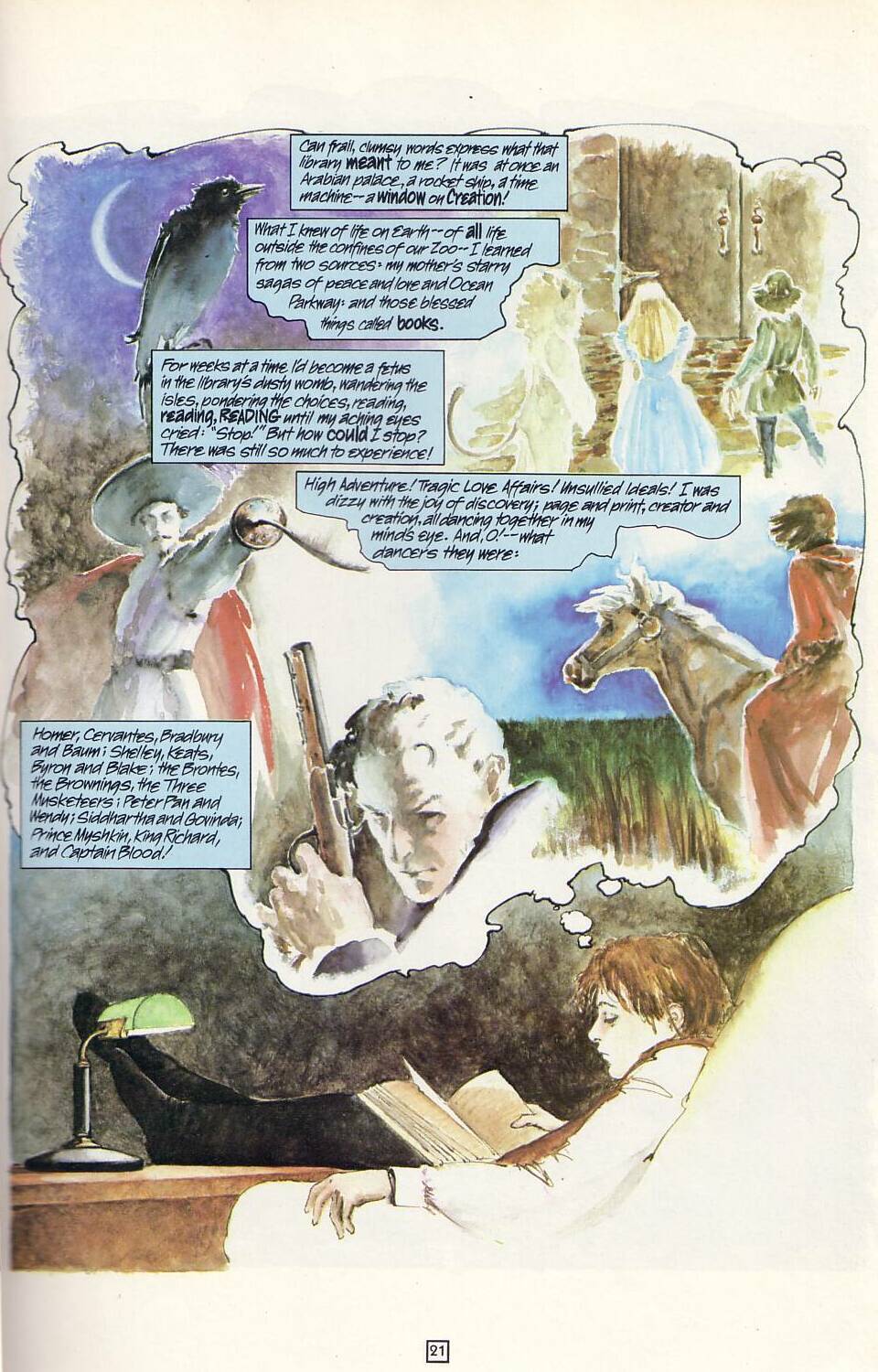 Read online Moonshadow comic -  Issue #1 - 23