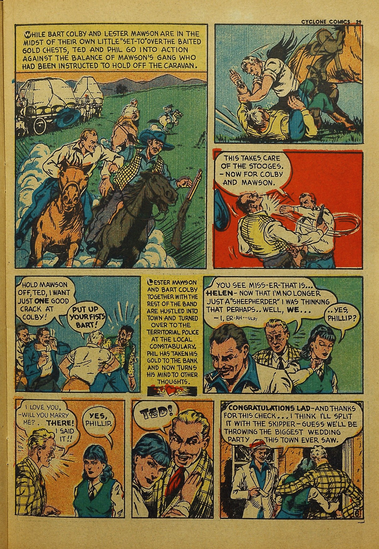 Read online Cyclone Comics comic -  Issue #5 - 31