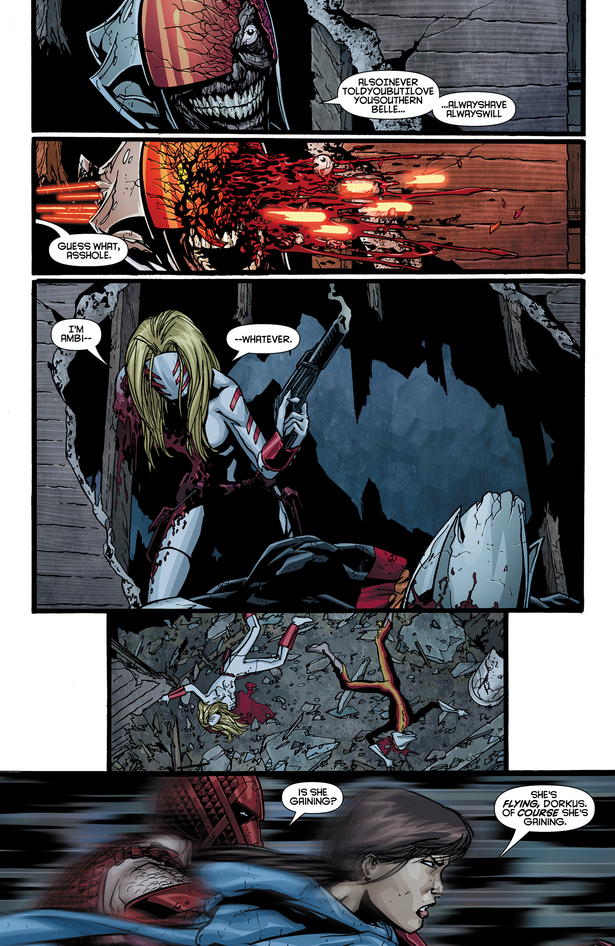 Read online Leaving Megalopolis: Surviving Megalopolis comic -  Issue #6 - 13