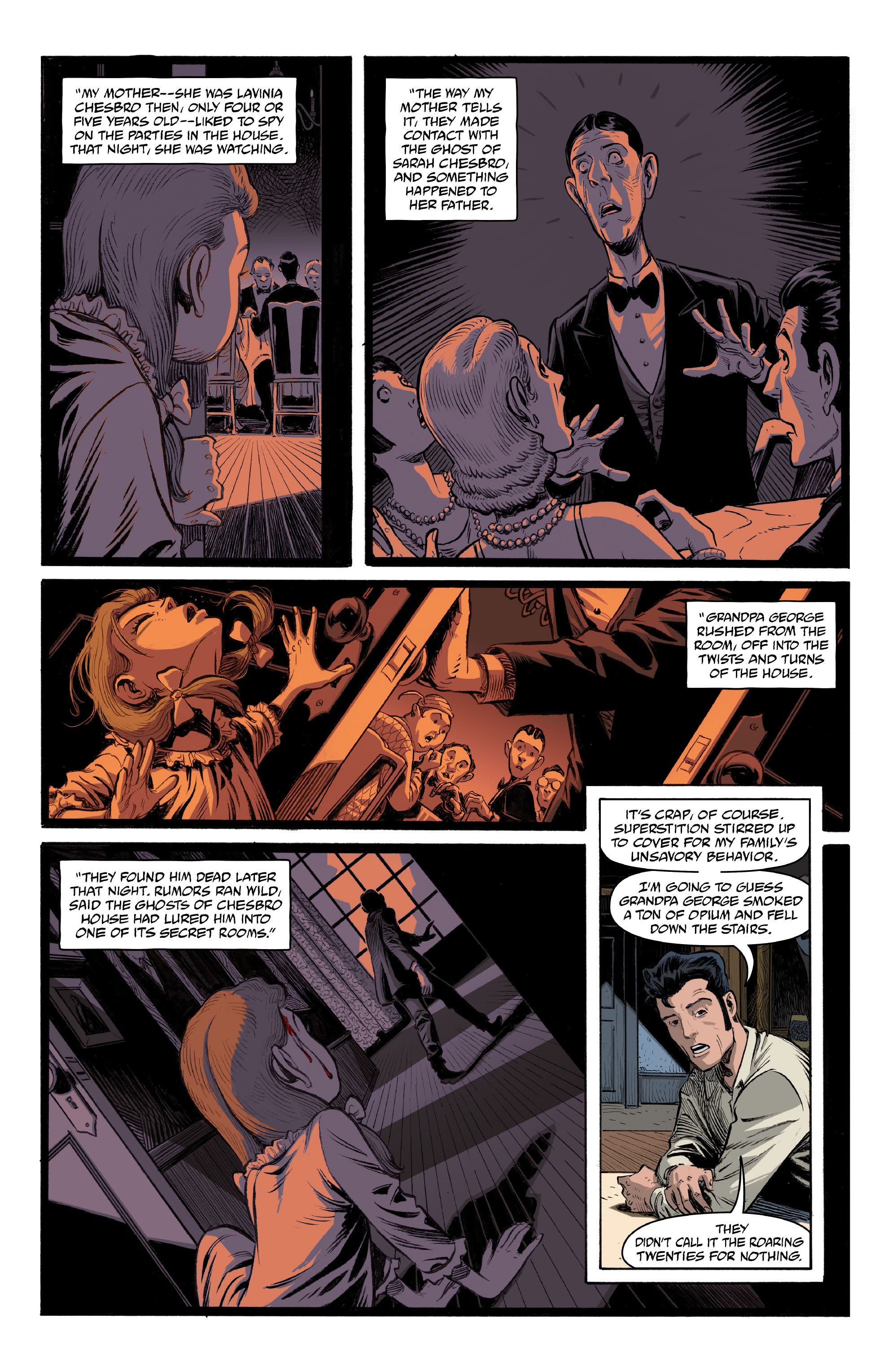 Read online Hellboy and the B.P.R.D.: The Secret of Chesbro House comic -  Issue #1 - 10