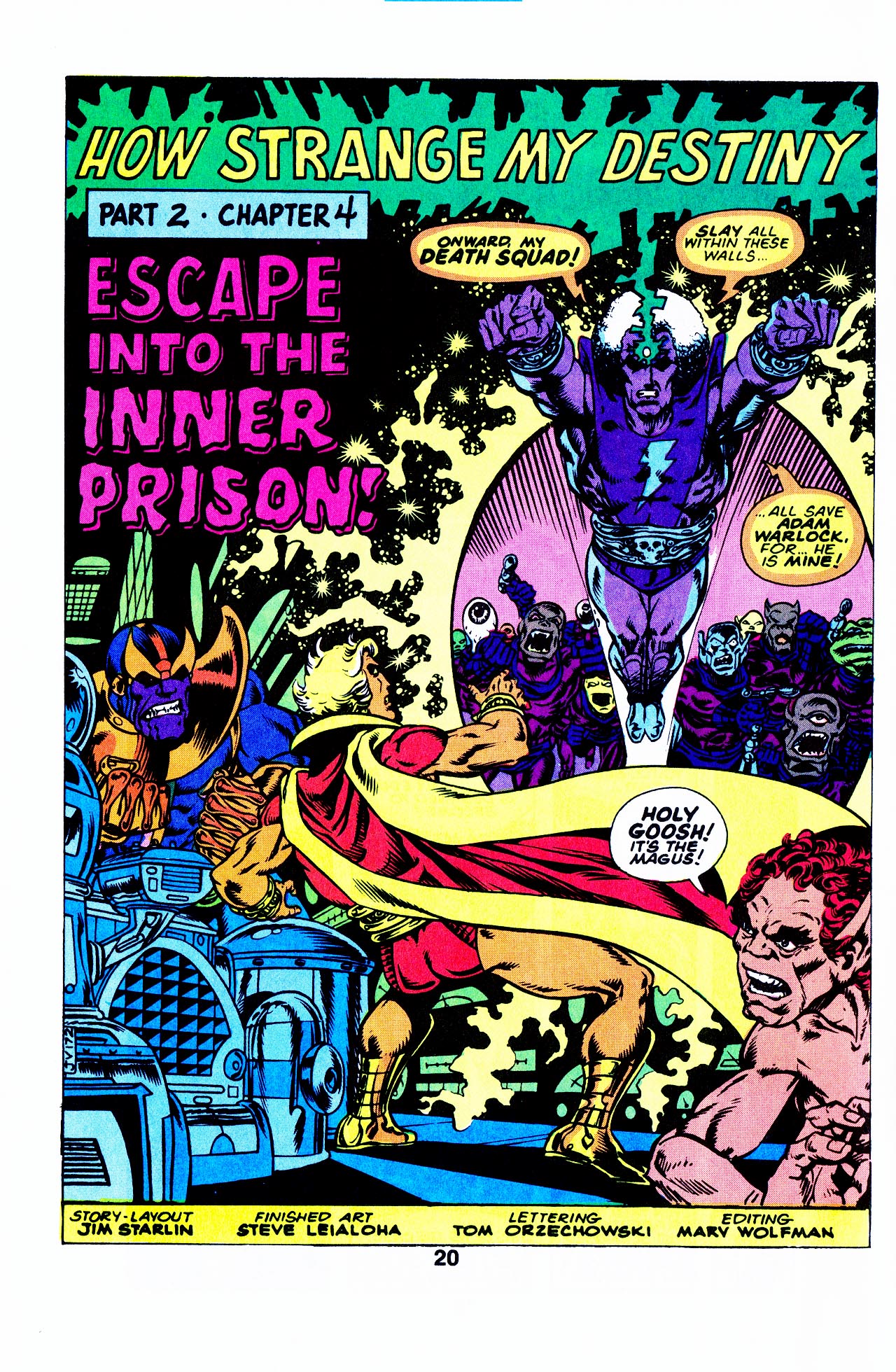 Read online Warlock (1992) comic -  Issue #3 - 22