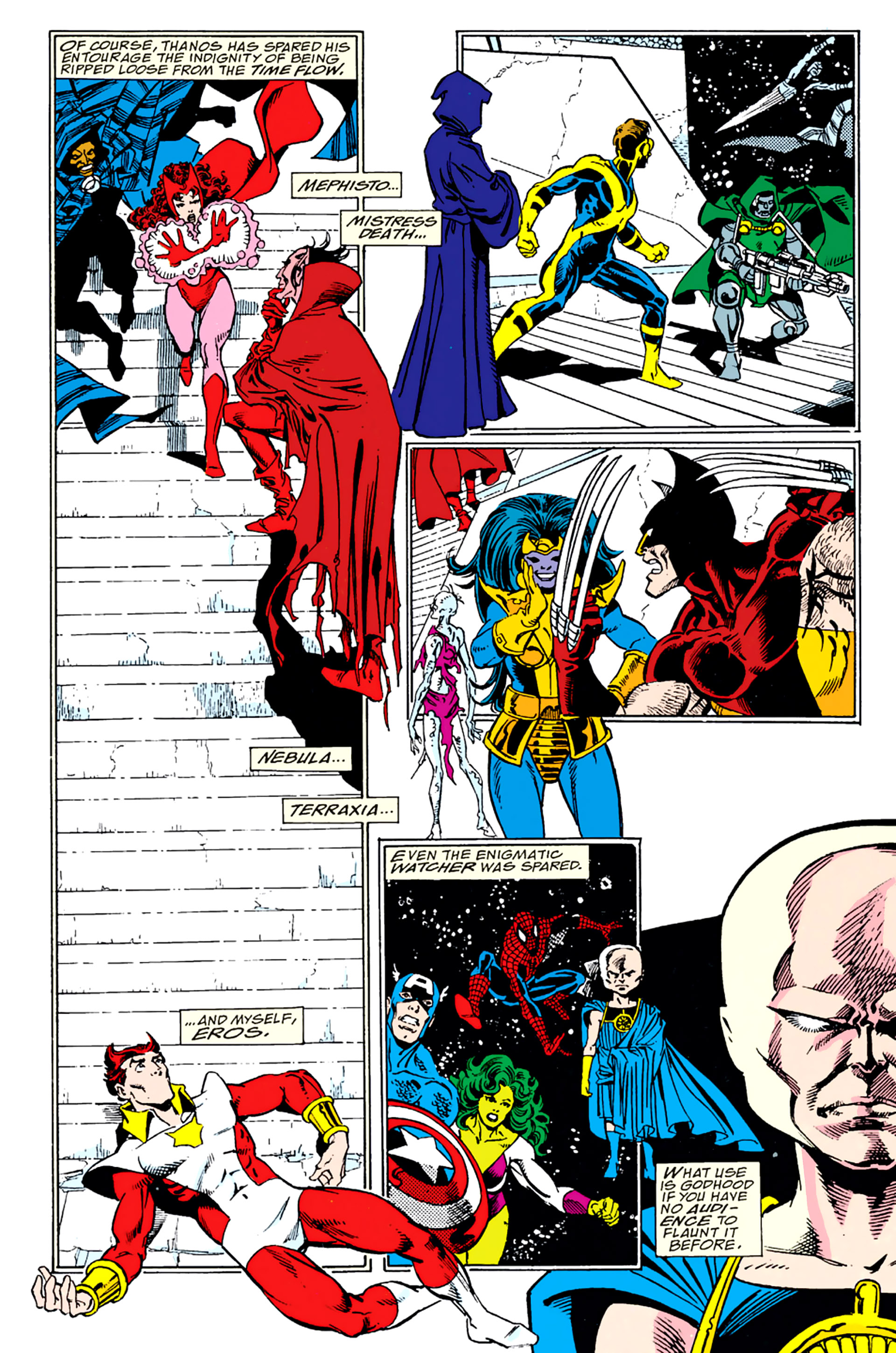 Read online Infinity Gauntlet (1991) comic -  Issue #4 - 5