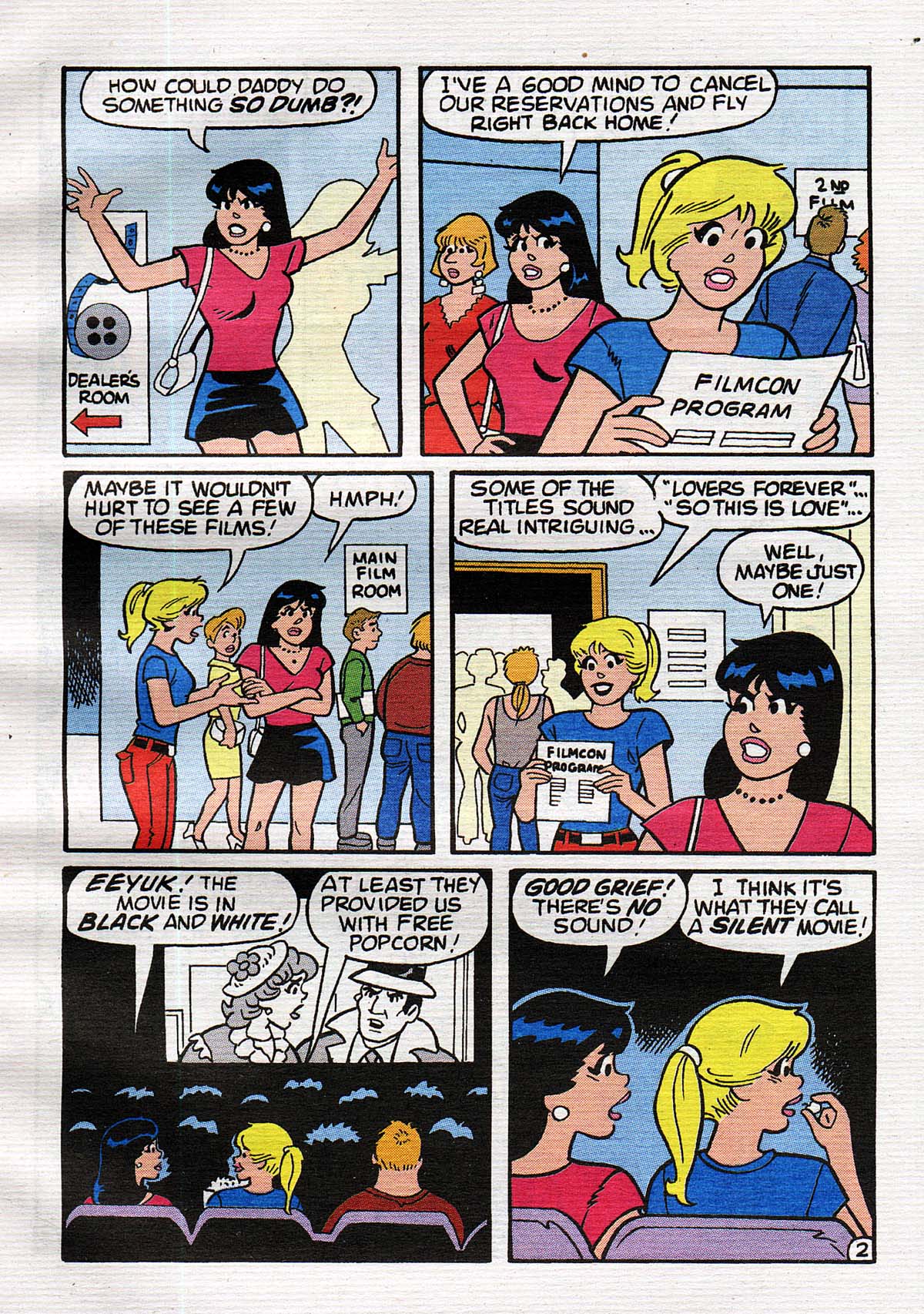 Read online Betty and Veronica Digest Magazine comic -  Issue #151 - 18