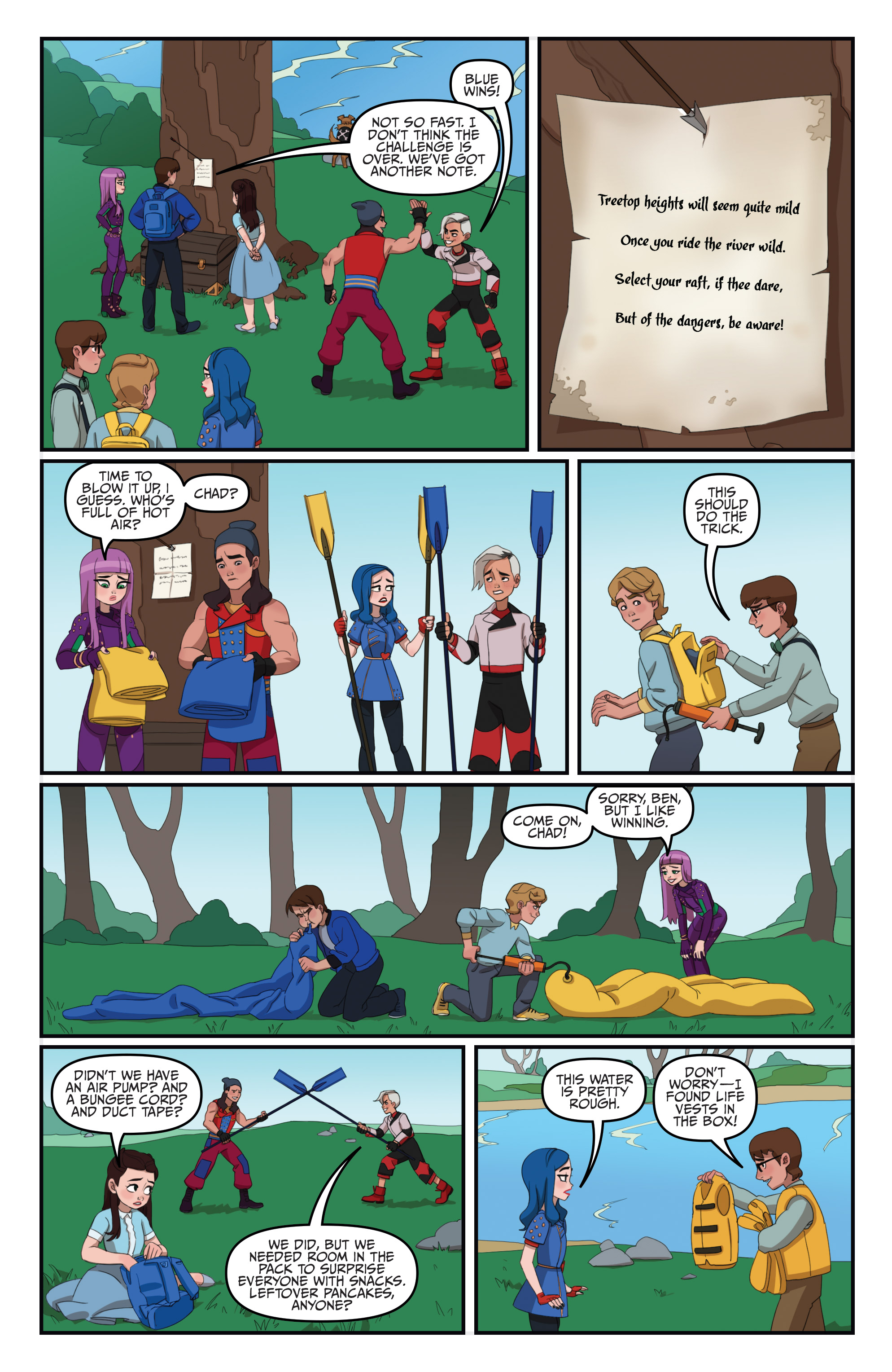Read online Descendants: Twisted Field Trip comic -  Issue # Full - 42