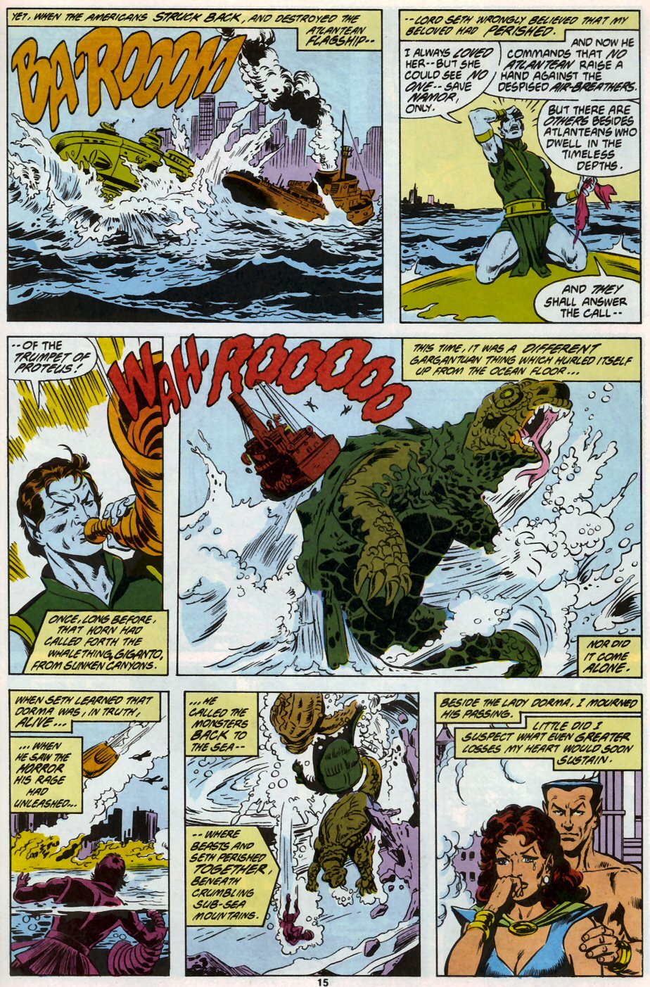 Read online Saga of the Sub-Mariner comic -  Issue #10 - 12