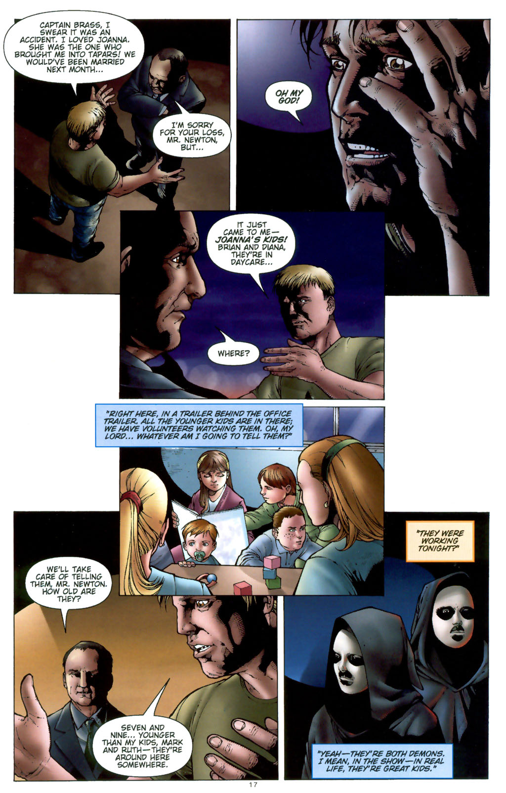 Read online CSI: Crime Scene Investigation: Demon House comic -  Issue #2 - 19
