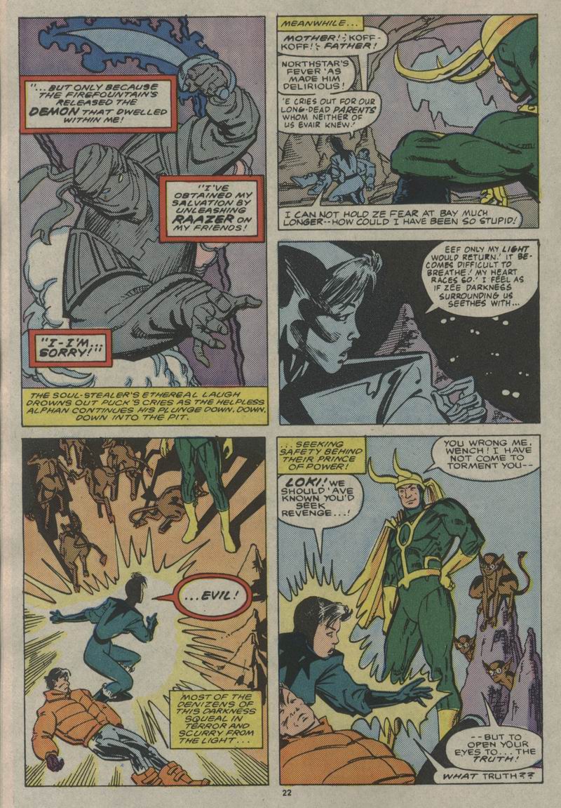 Read online Alpha Flight (1983) comic -  Issue #50 - 23
