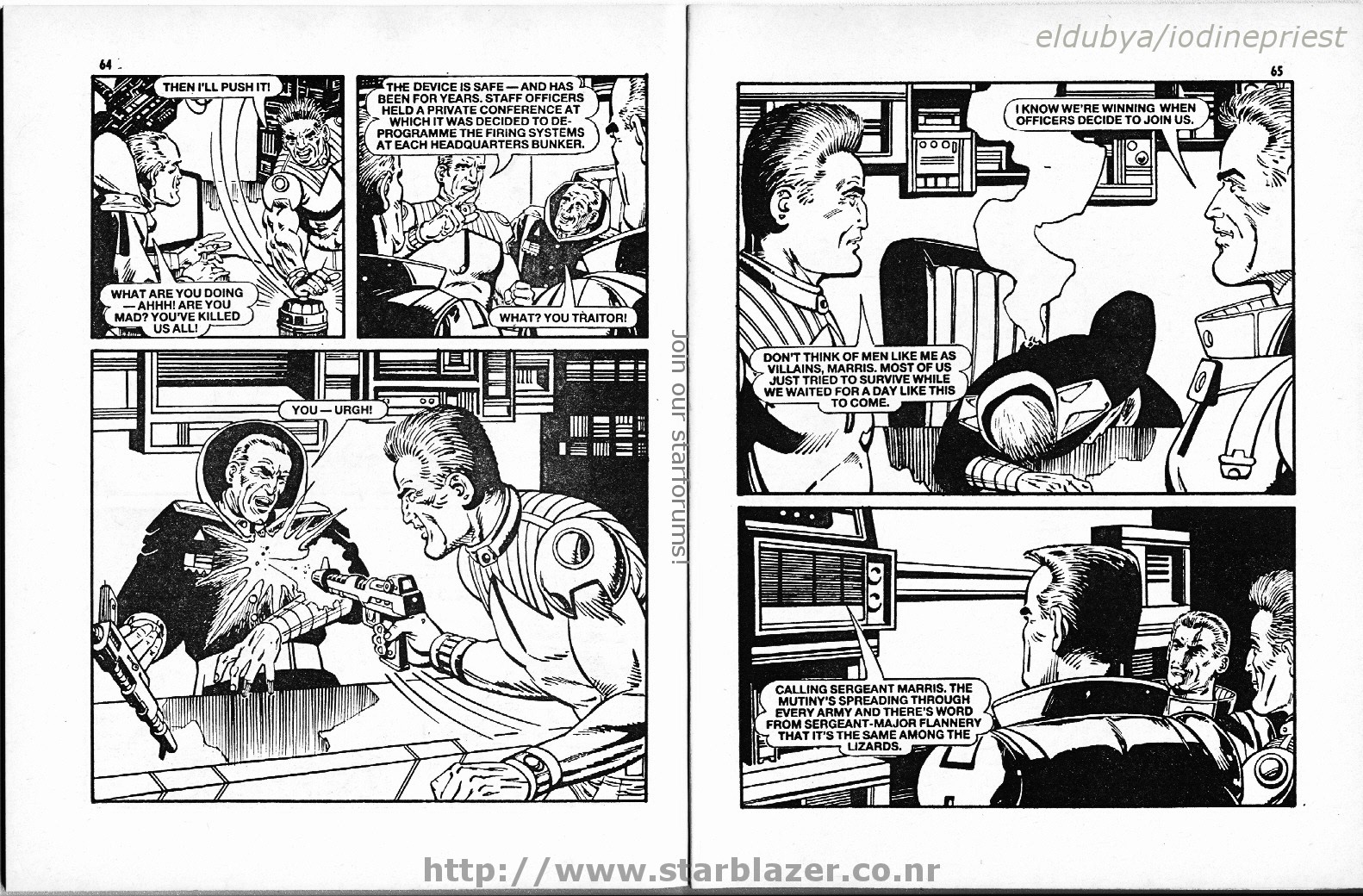 Read online Starblazer comic -  Issue #206 - 34