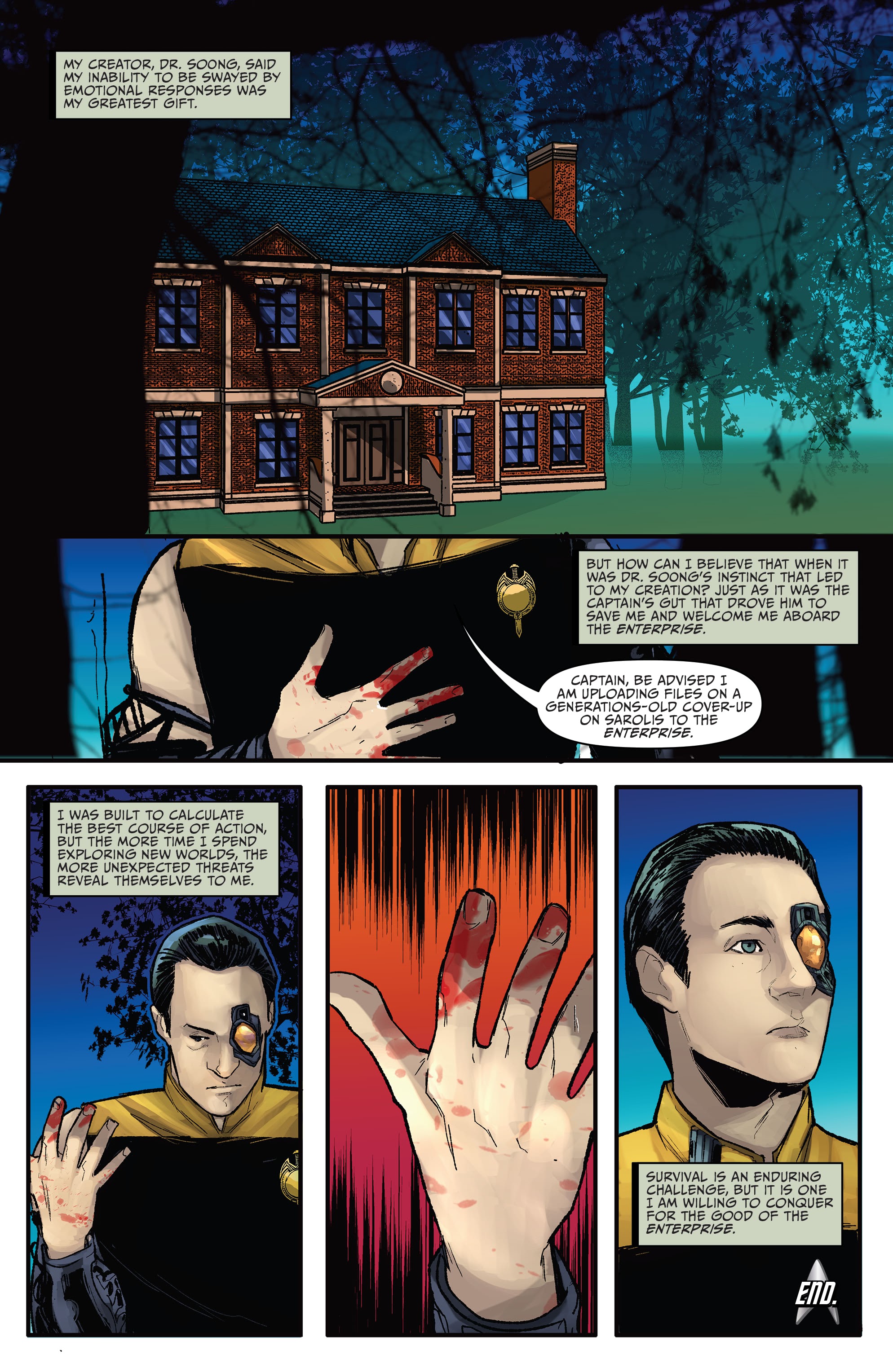 Read online Star Trek: The Mirror War—Data comic -  Issue # Full - 22