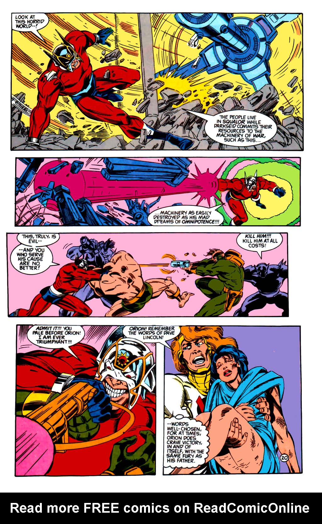 Read online The New Gods (1989) comic -  Issue #6 - 21