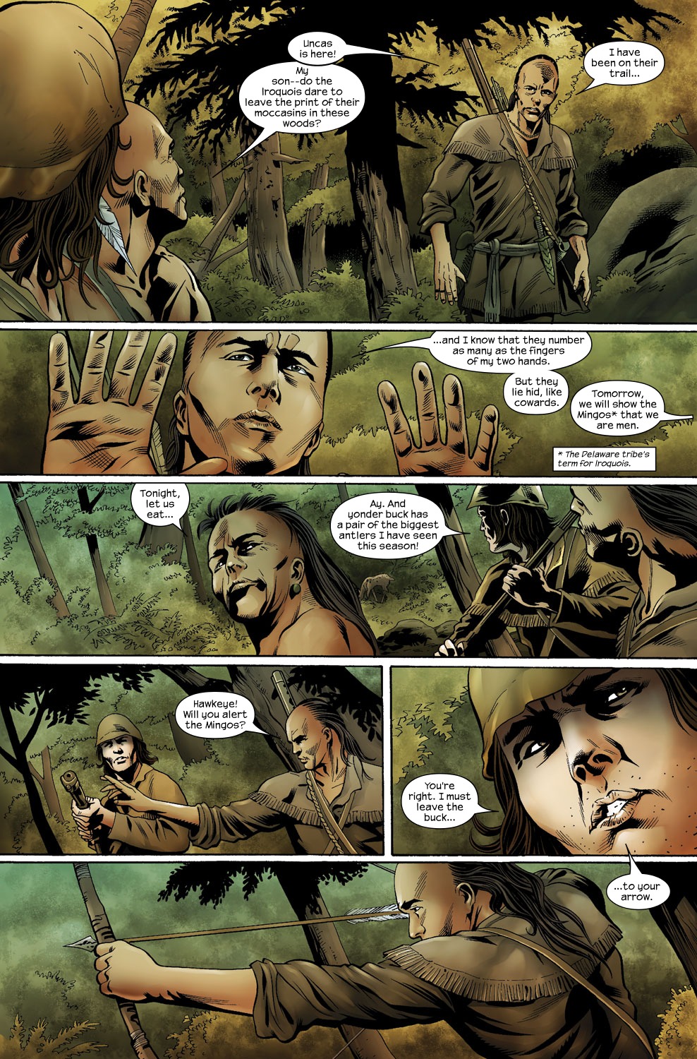 Read online The Last of the Mohicans comic -  Issue #1 - 6