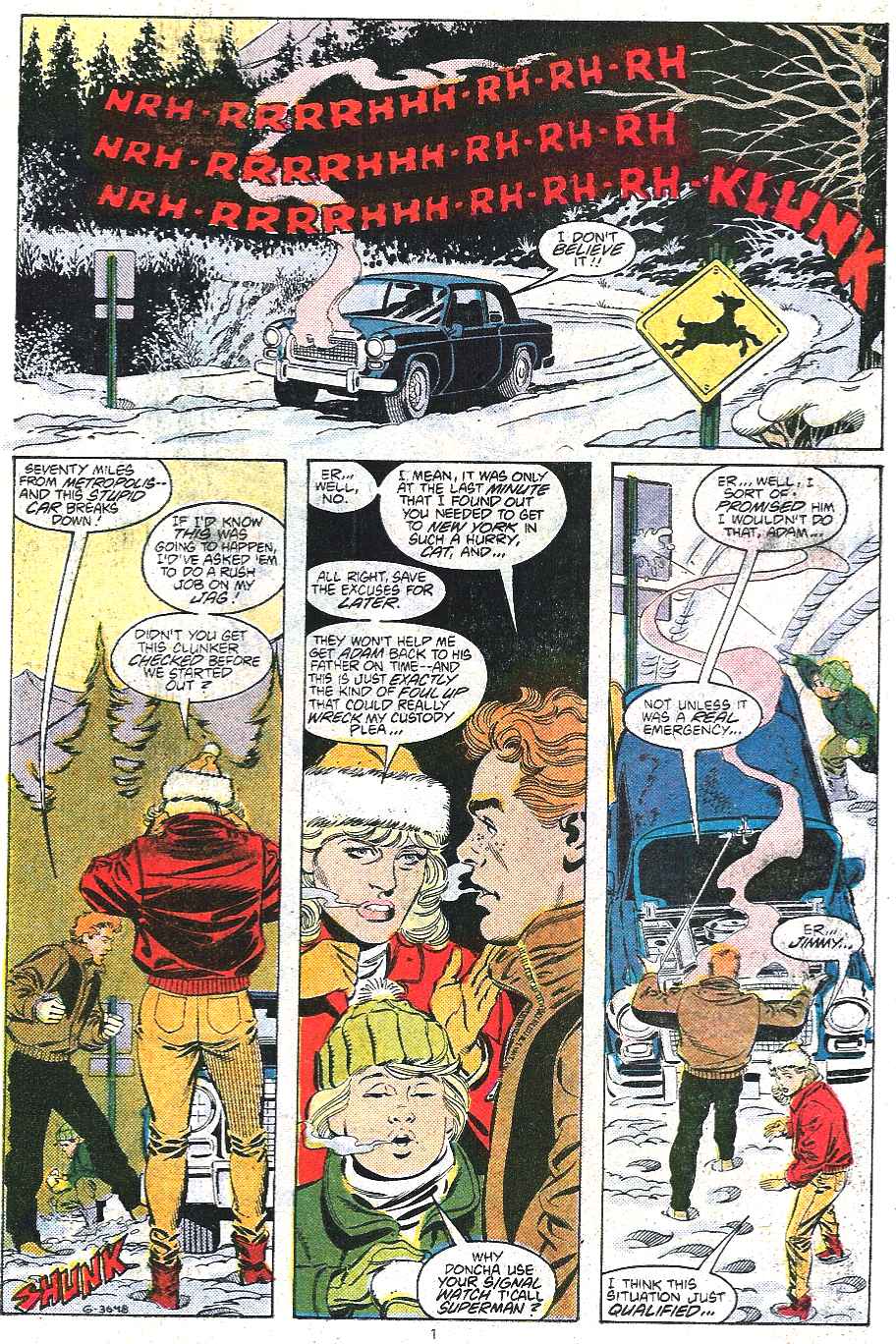 Read online Adventures of Superman (1987) comic -  Issue #439 - 2