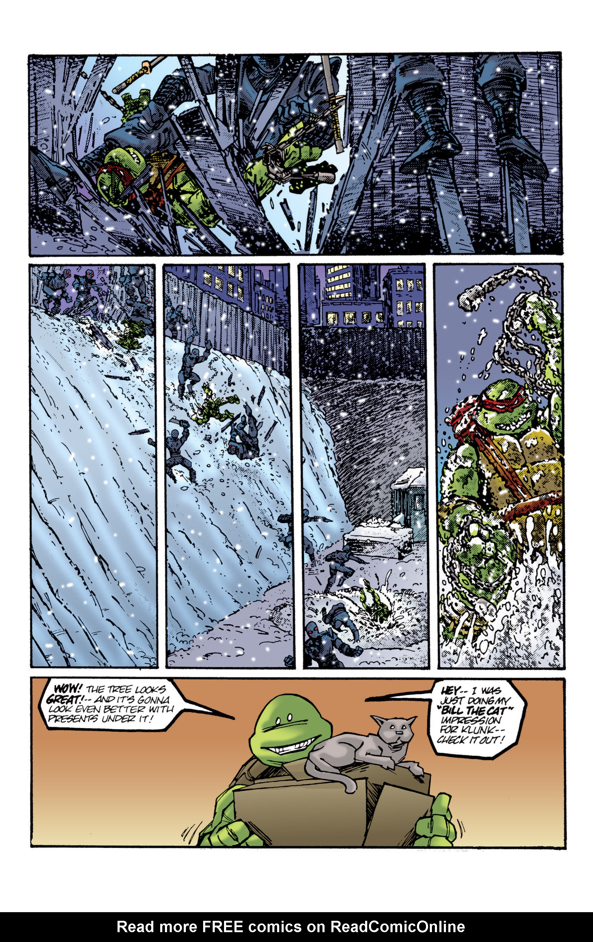 Read online Teenage Mutant Ninja Turtles Color Classics: Leonardo Micro-Series comic -  Issue # Full - 28