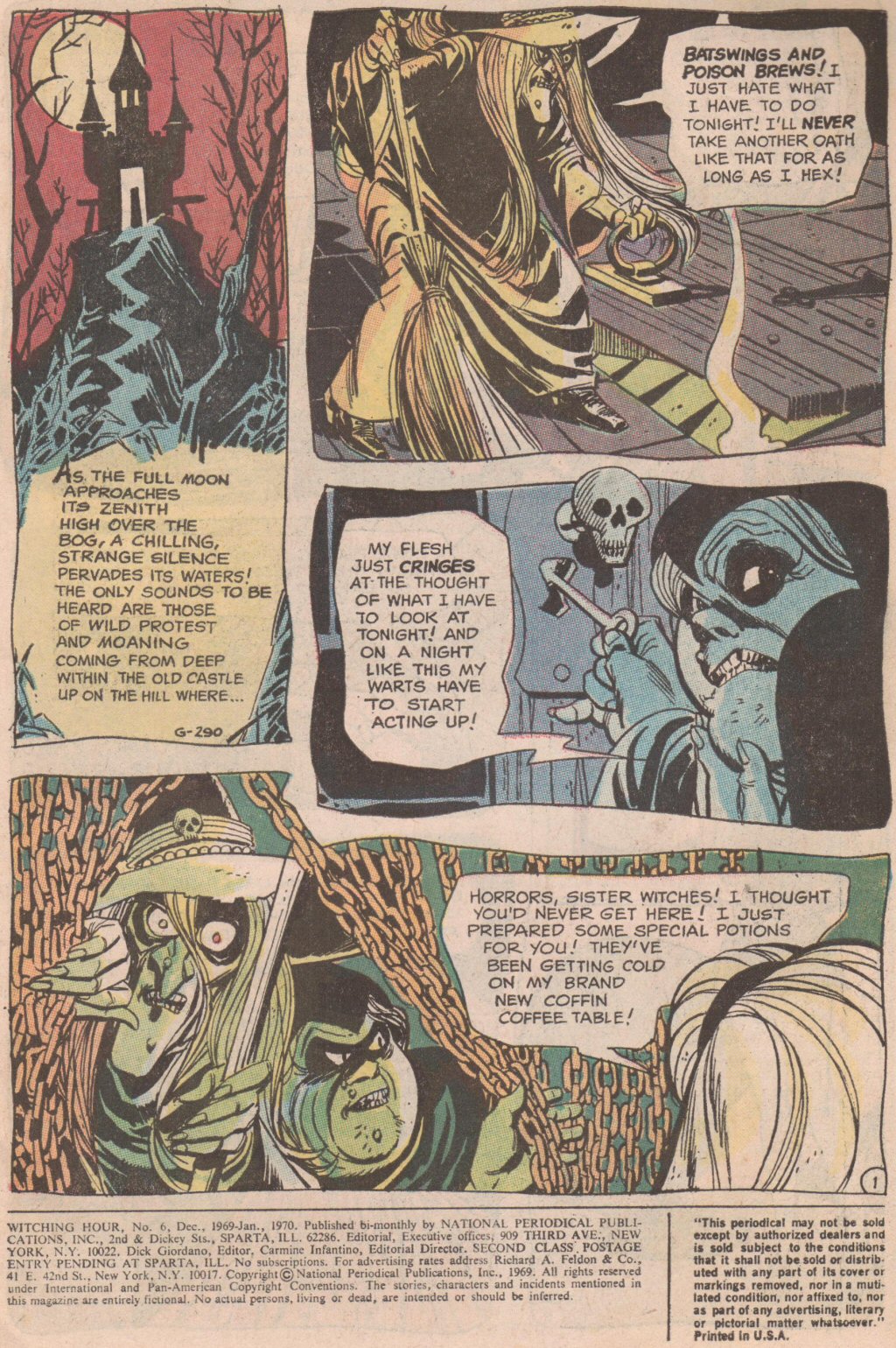 Read online The Witching Hour (1969) comic -  Issue #6 - 2