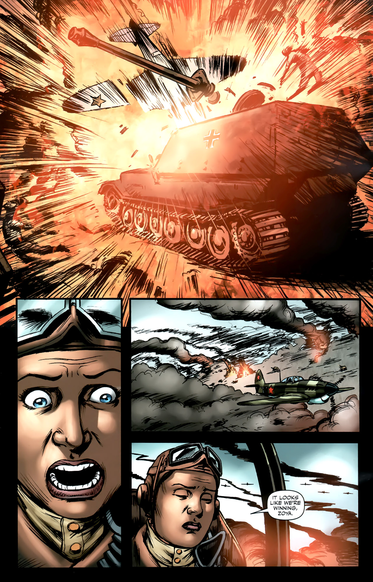 Read online Battlefields (2010) comic -  Issue #9 - 19