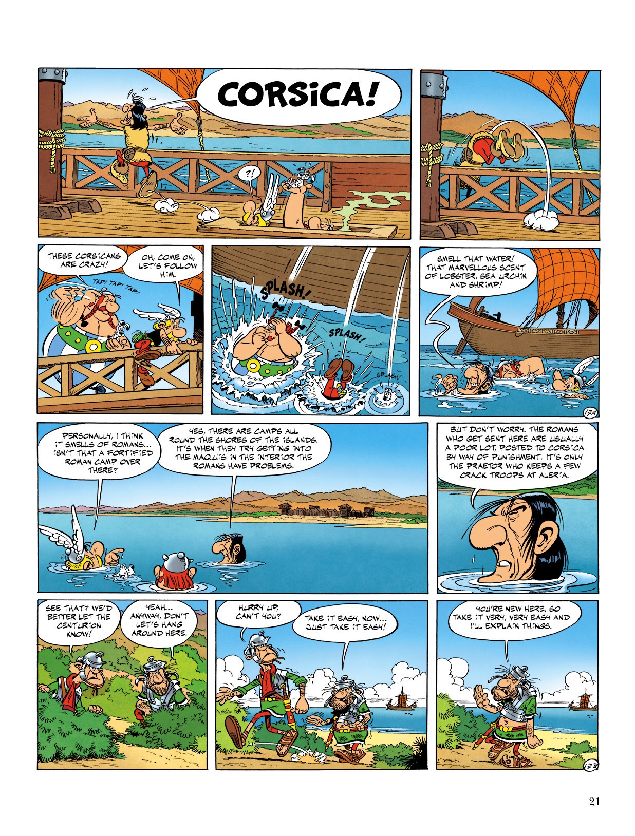 Read online Asterix comic -  Issue #20 - 22