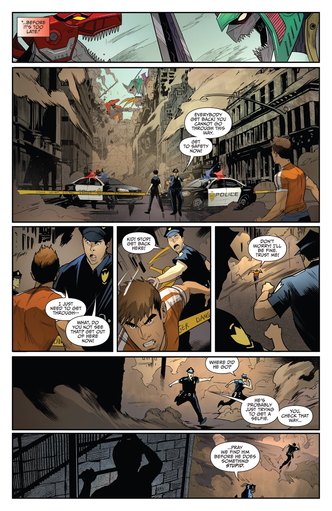 Read online Saban's Go Go Power Rangers comic -  Issue #10 - 21