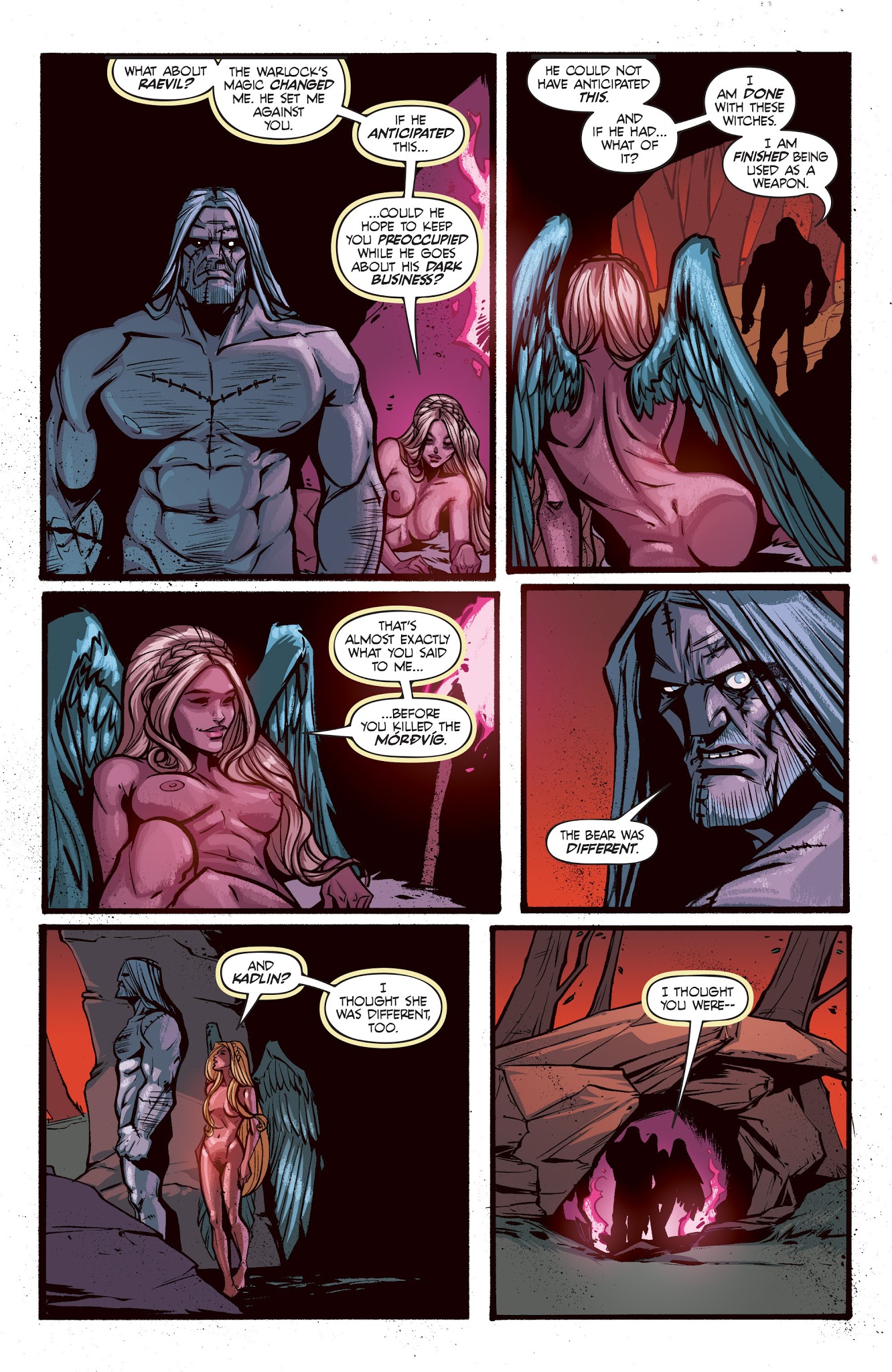 Read online Brides of Helheim comic -  Issue #5 - 5