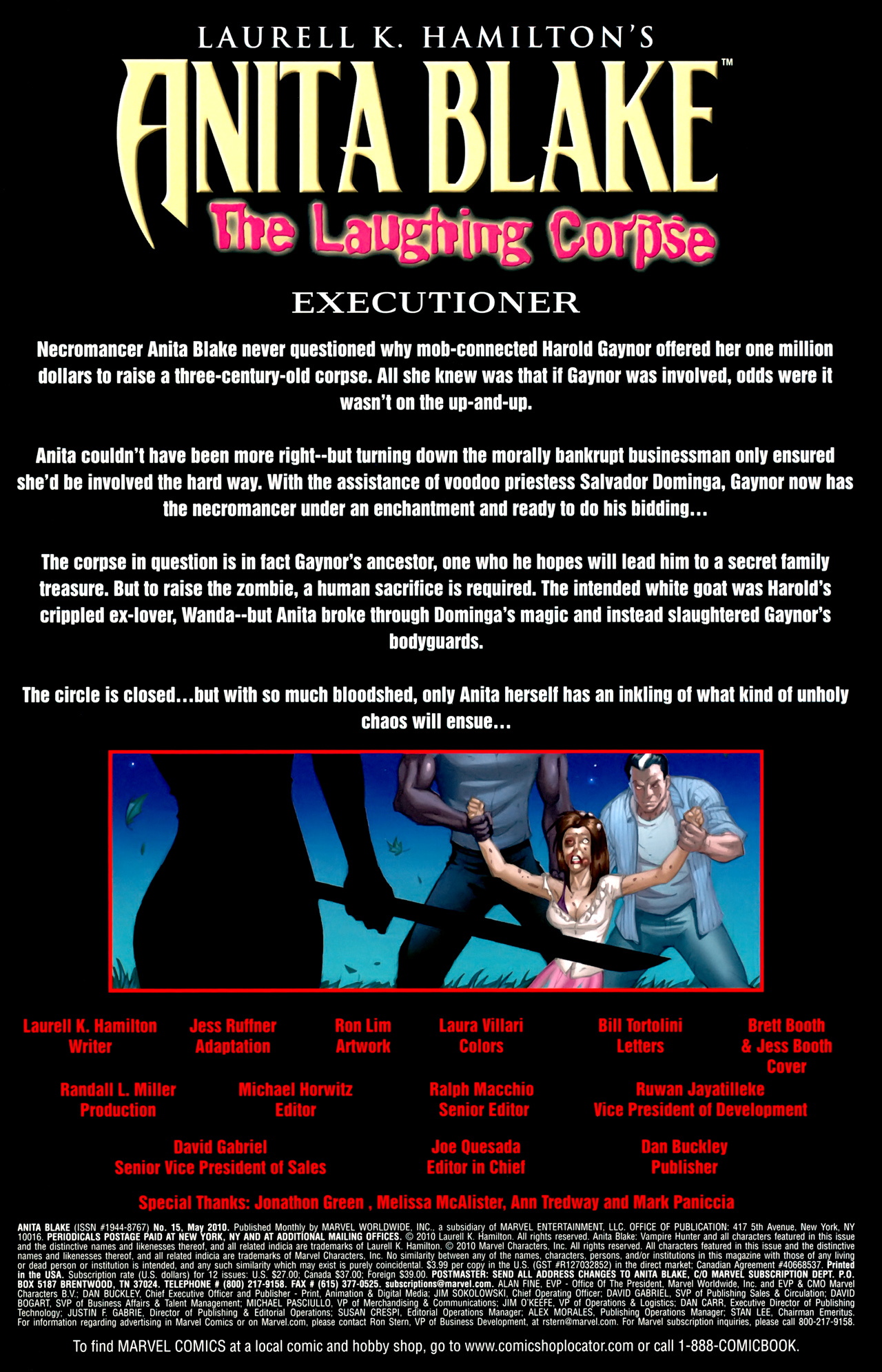 Read online Anita Blake: The Laughing Corpse - Executioner comic -  Issue #5 - 3