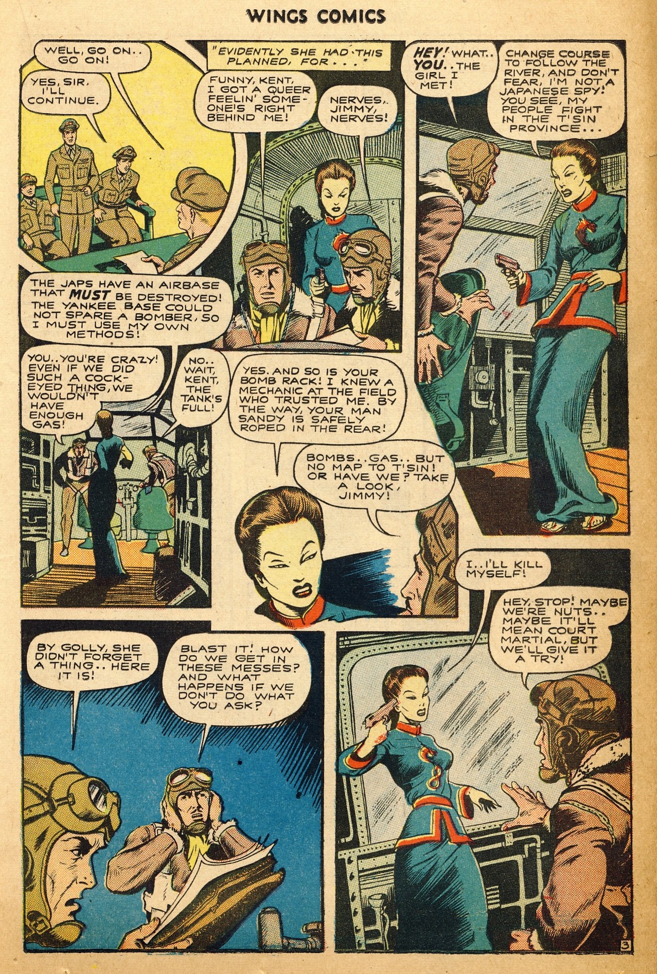 Read online Wings Comics comic -  Issue #52 - 31