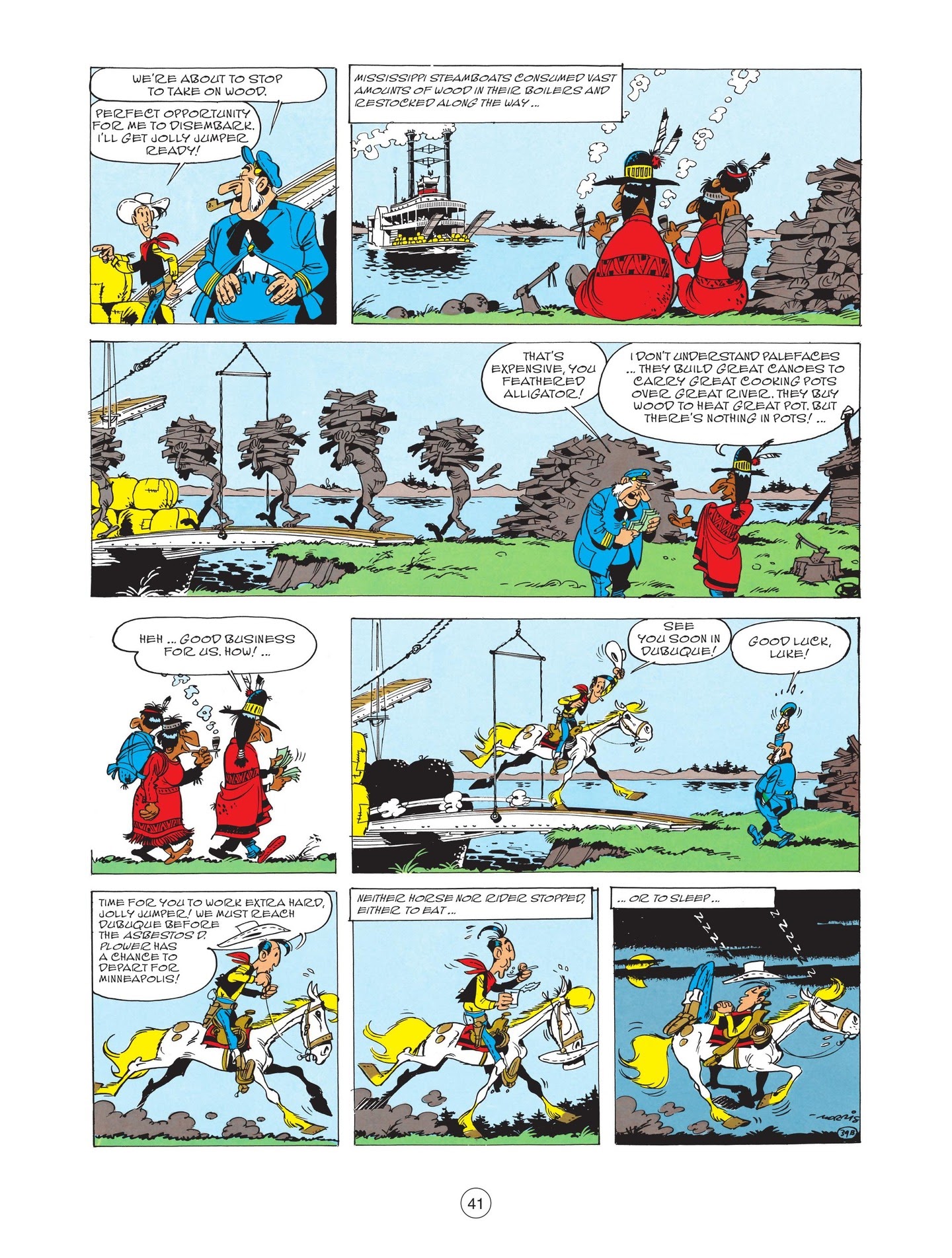 Read online A Lucky Luke Adventure comic -  Issue #79 - 43
