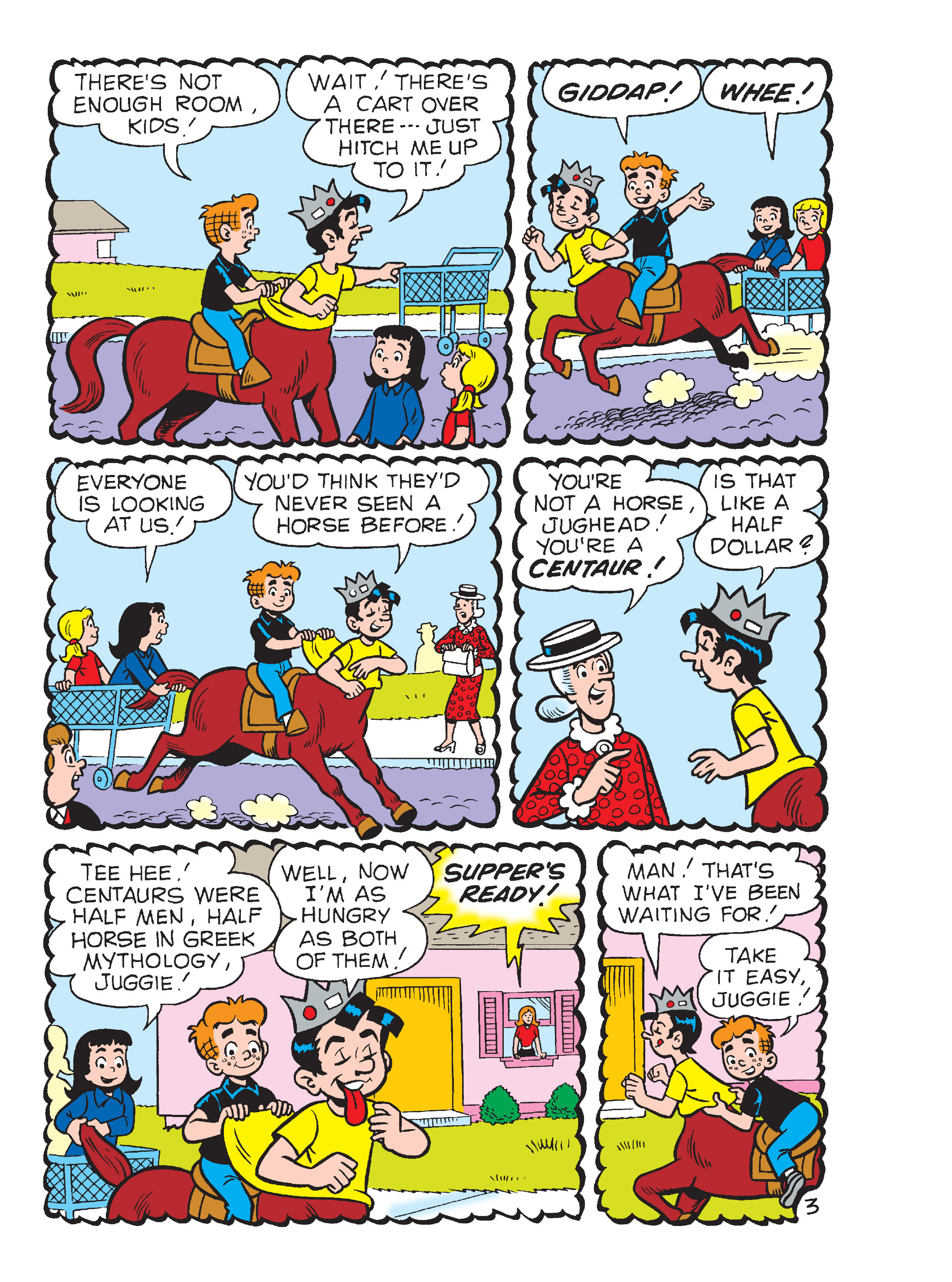 Read online Jughead and Archie Double Digest comic -  Issue #19 - 135