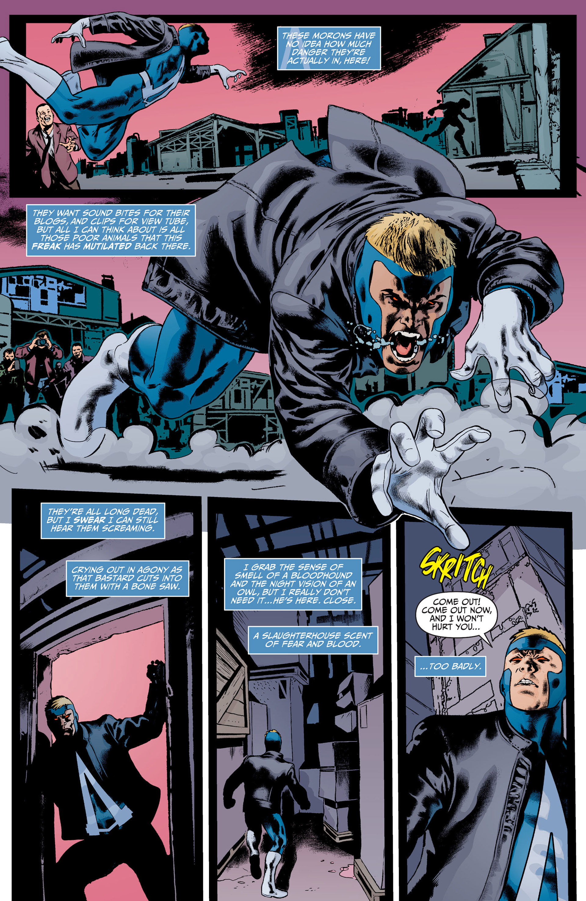 Read online Animal Man (2011) comic -  Issue #22 - 5