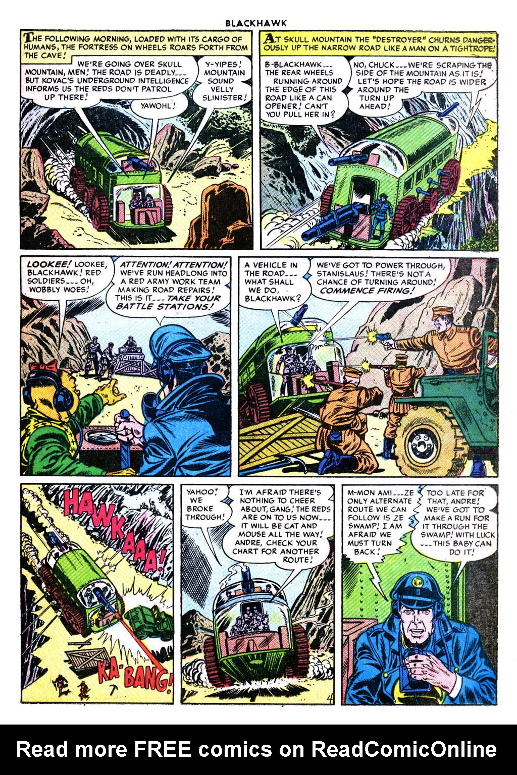 Read online Blackhawk (1957) comic -  Issue #80 - 21