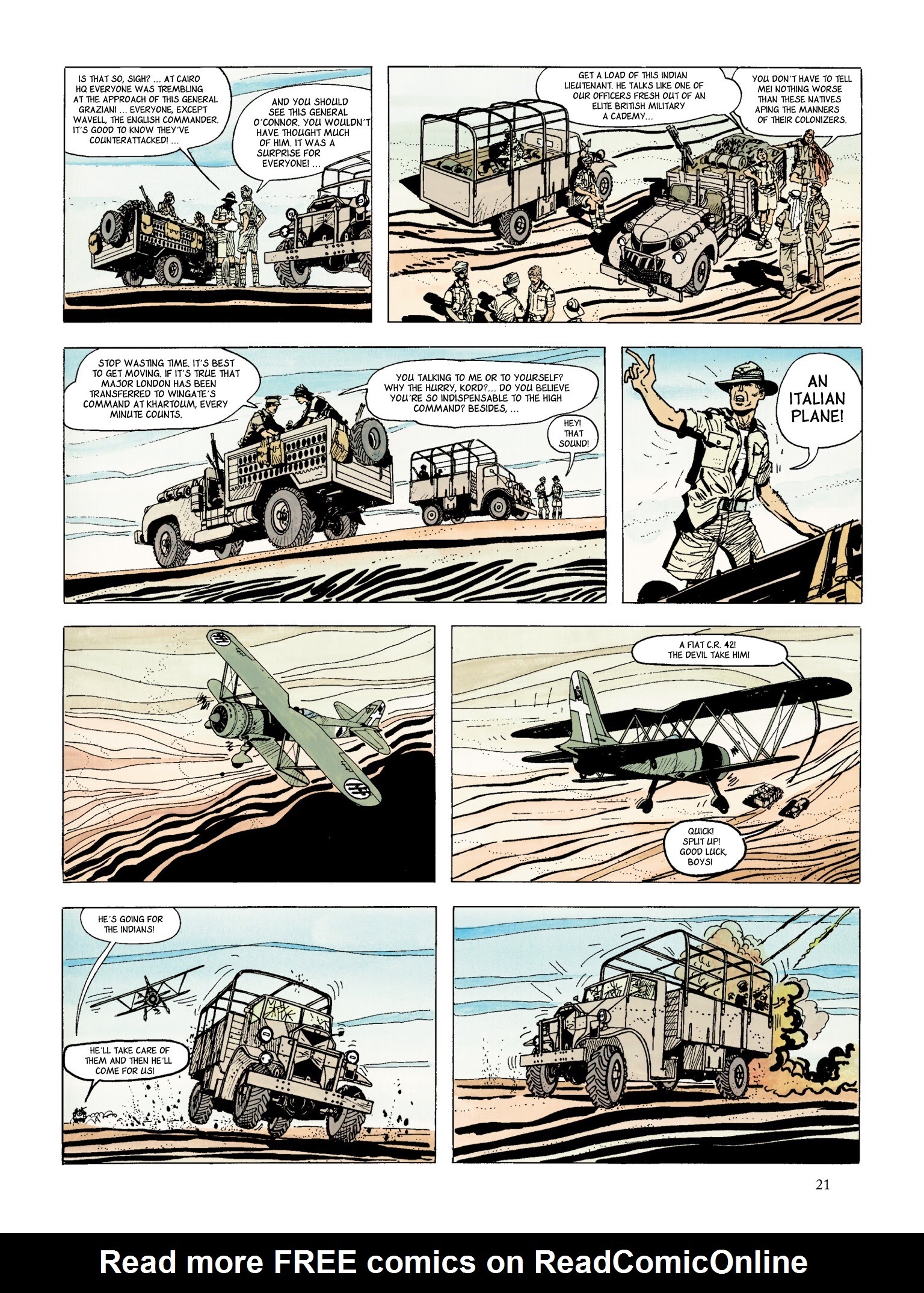 Read online The Scorpions of the Desert comic -  Issue #1 - 21