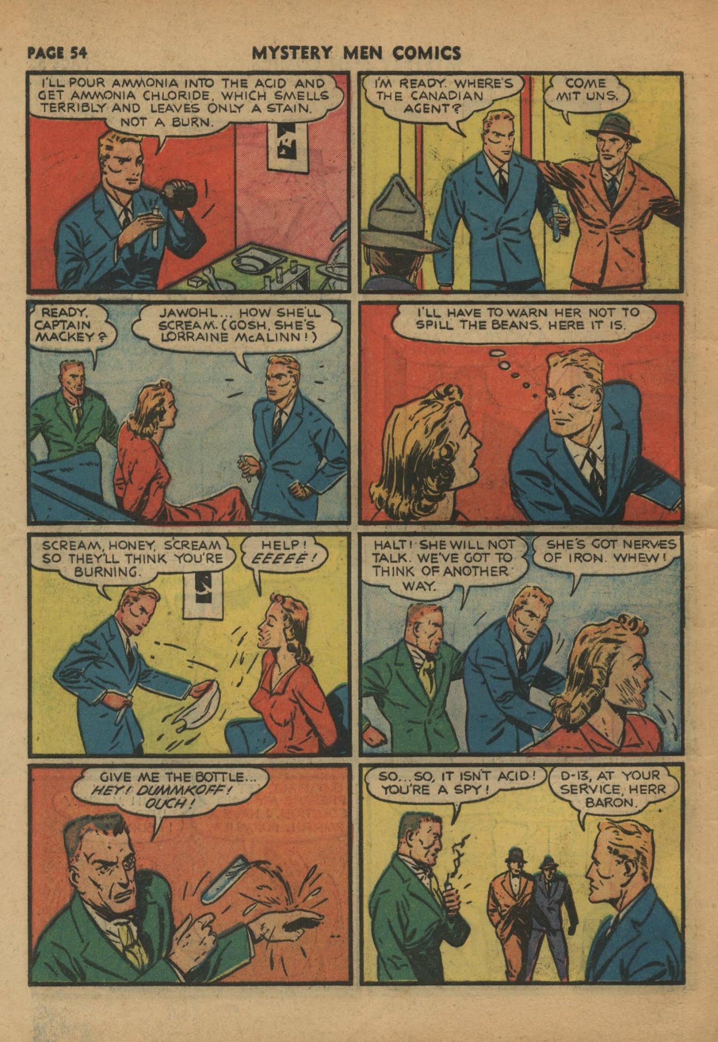 Read online Mystery Men Comics comic -  Issue #24 - 56