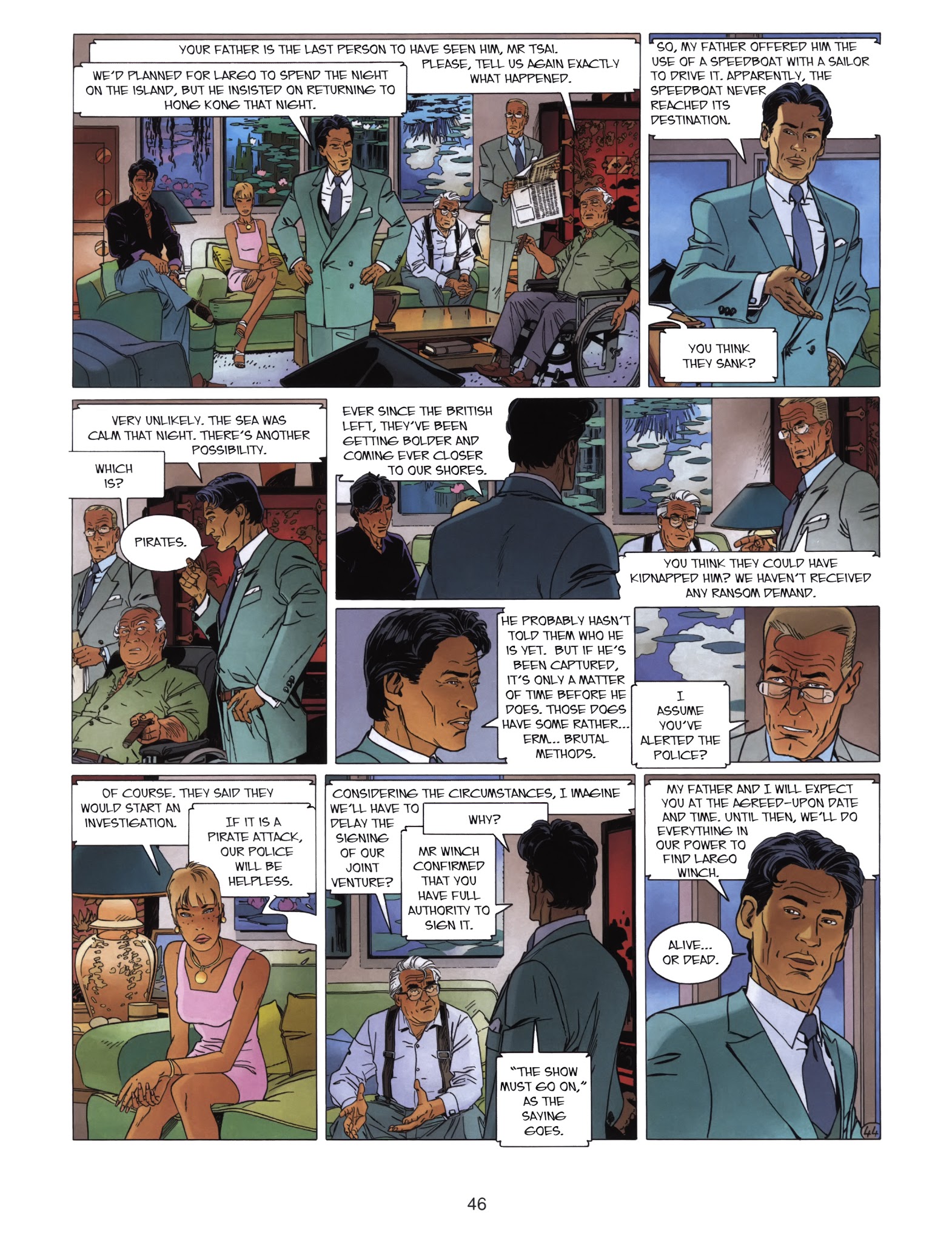 Read online Largo Winch comic -  Issue # TPB 11 - 48