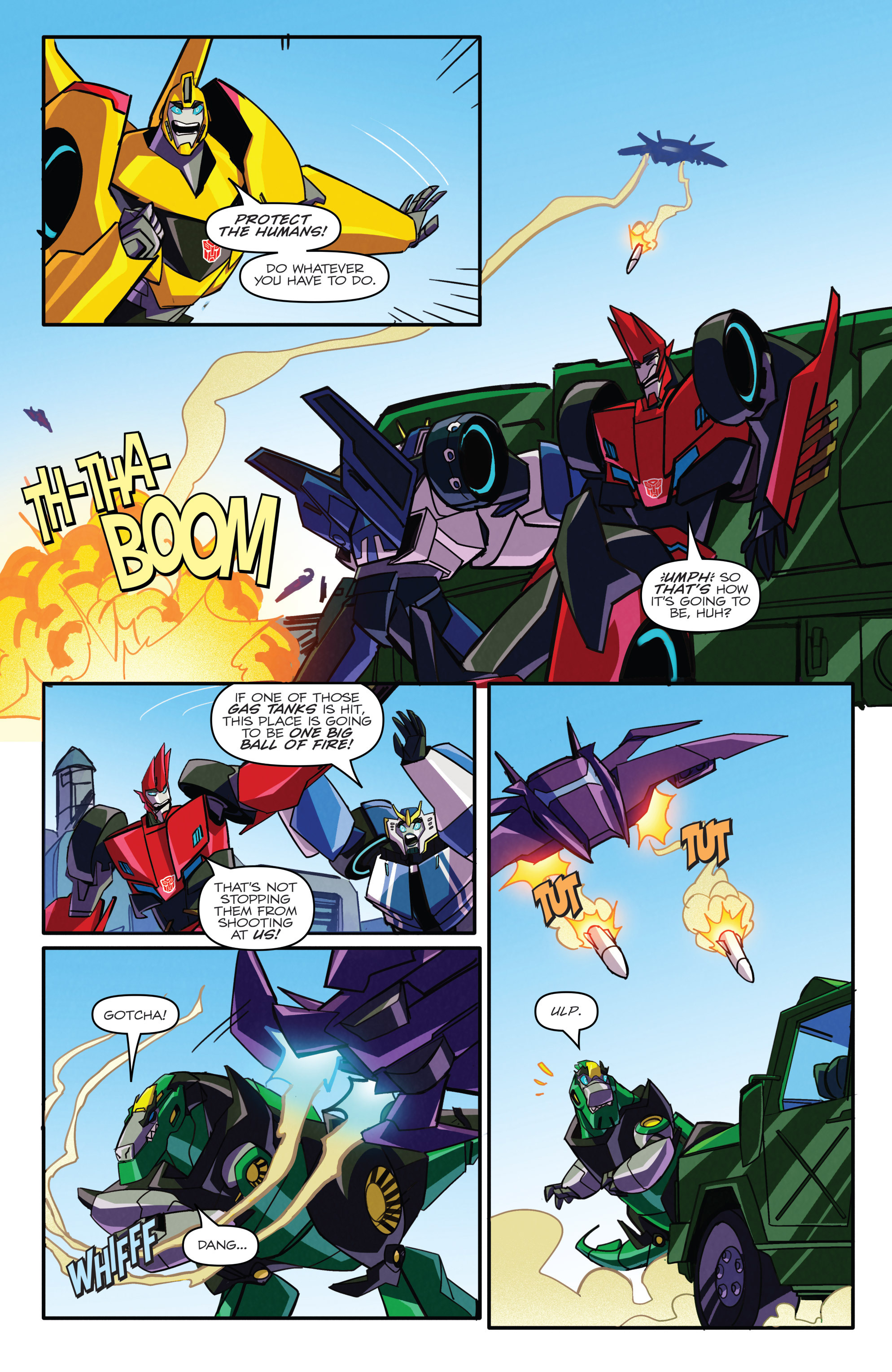 Read online Transformers: Robots In Disguise (2015) comic -  Issue #5 - 19