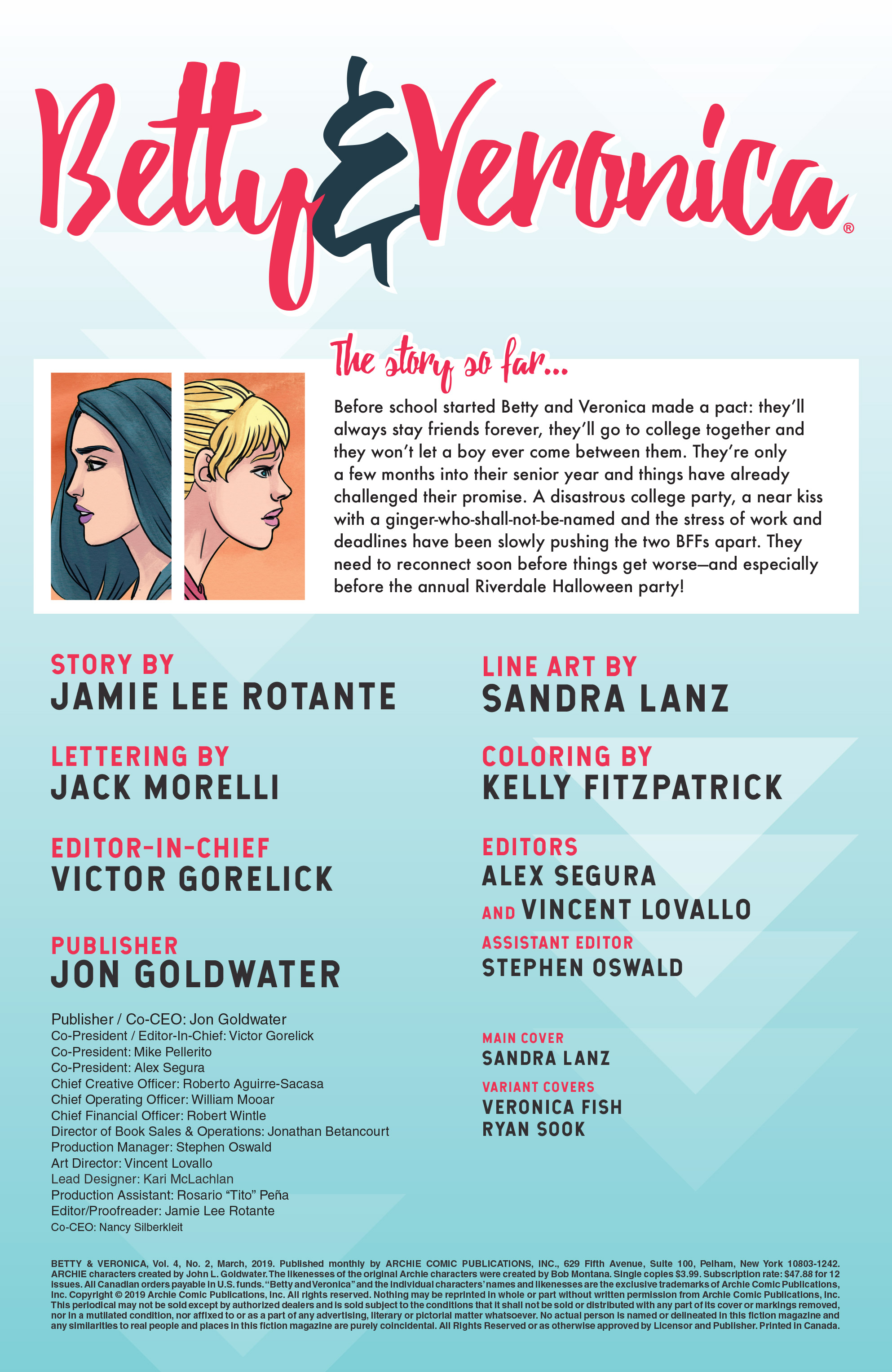 Read online Betty & Veronica (2019) comic -  Issue #2 - 2