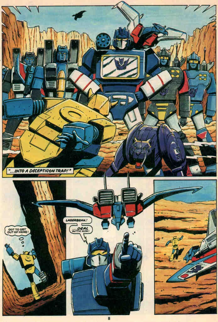 Read online The Transformers (UK) comic -  Issue #43 - 7