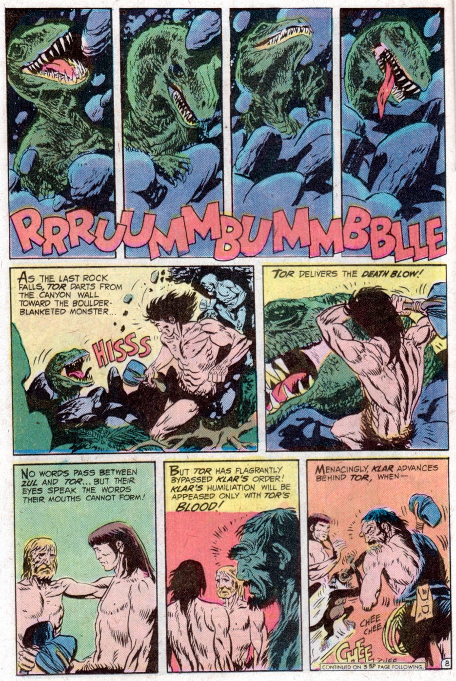 Read online Tor (1975) comic -  Issue #2 - 9