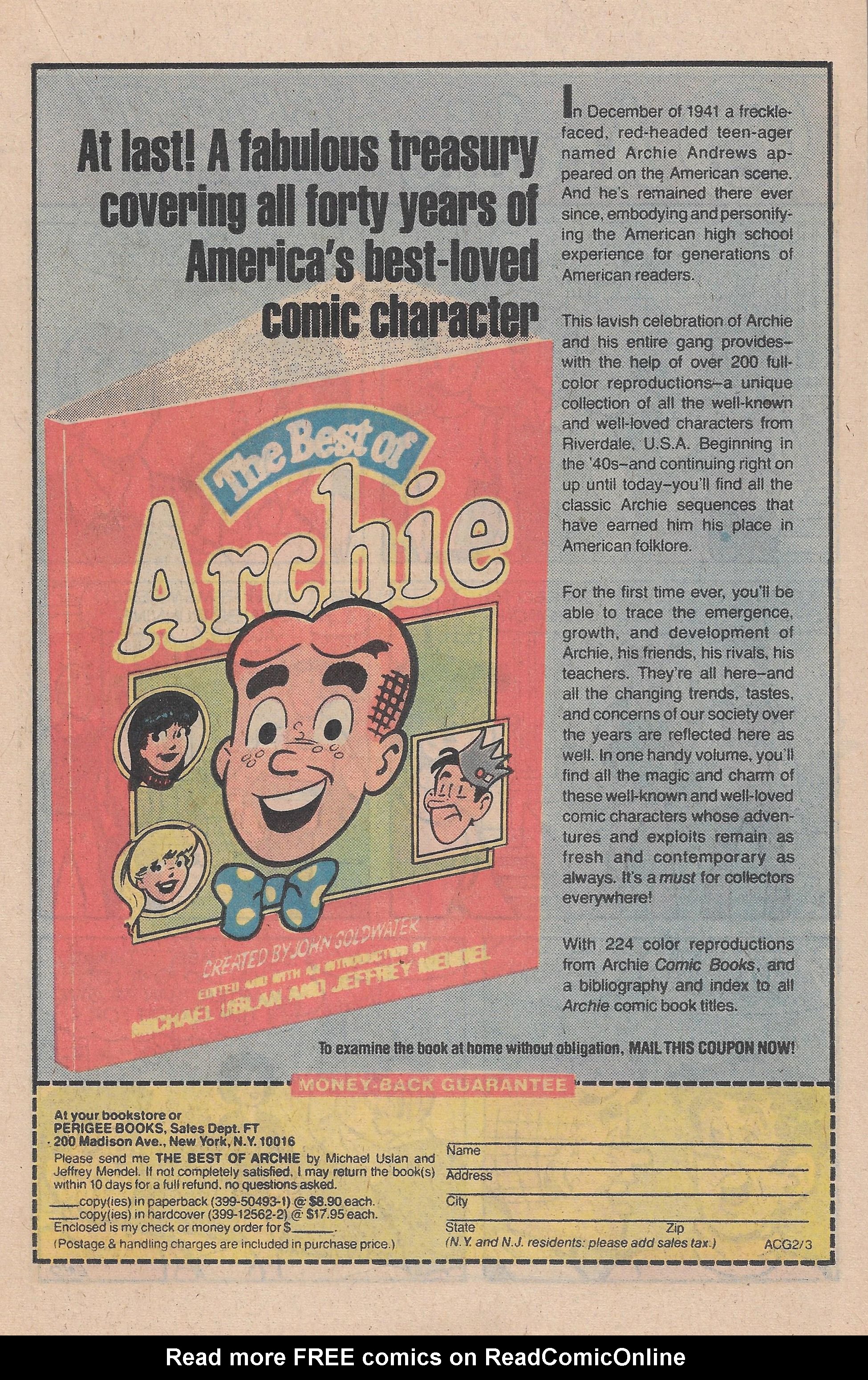 Read online Archie Giant Series Magazine comic -  Issue #507 - 19