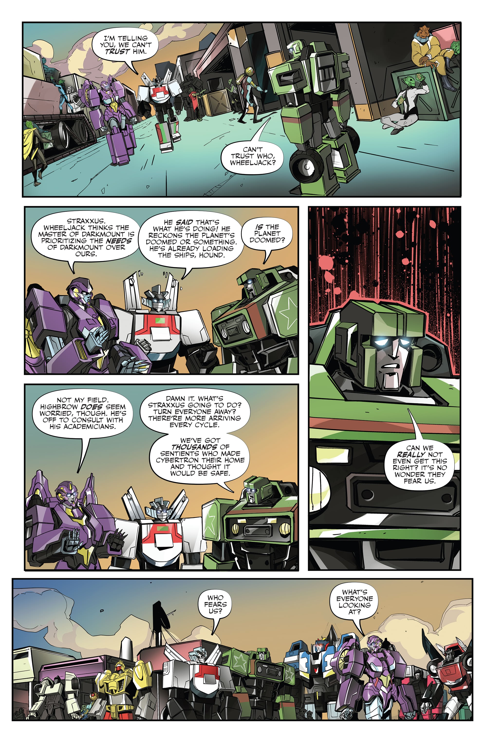 Read online Transformers: Escape comic -  Issue #4 - 17