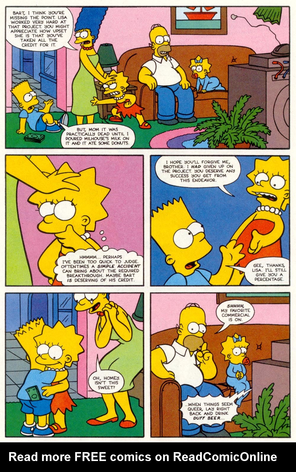 Read online Treehouse of Horror comic -  Issue #1 - 13