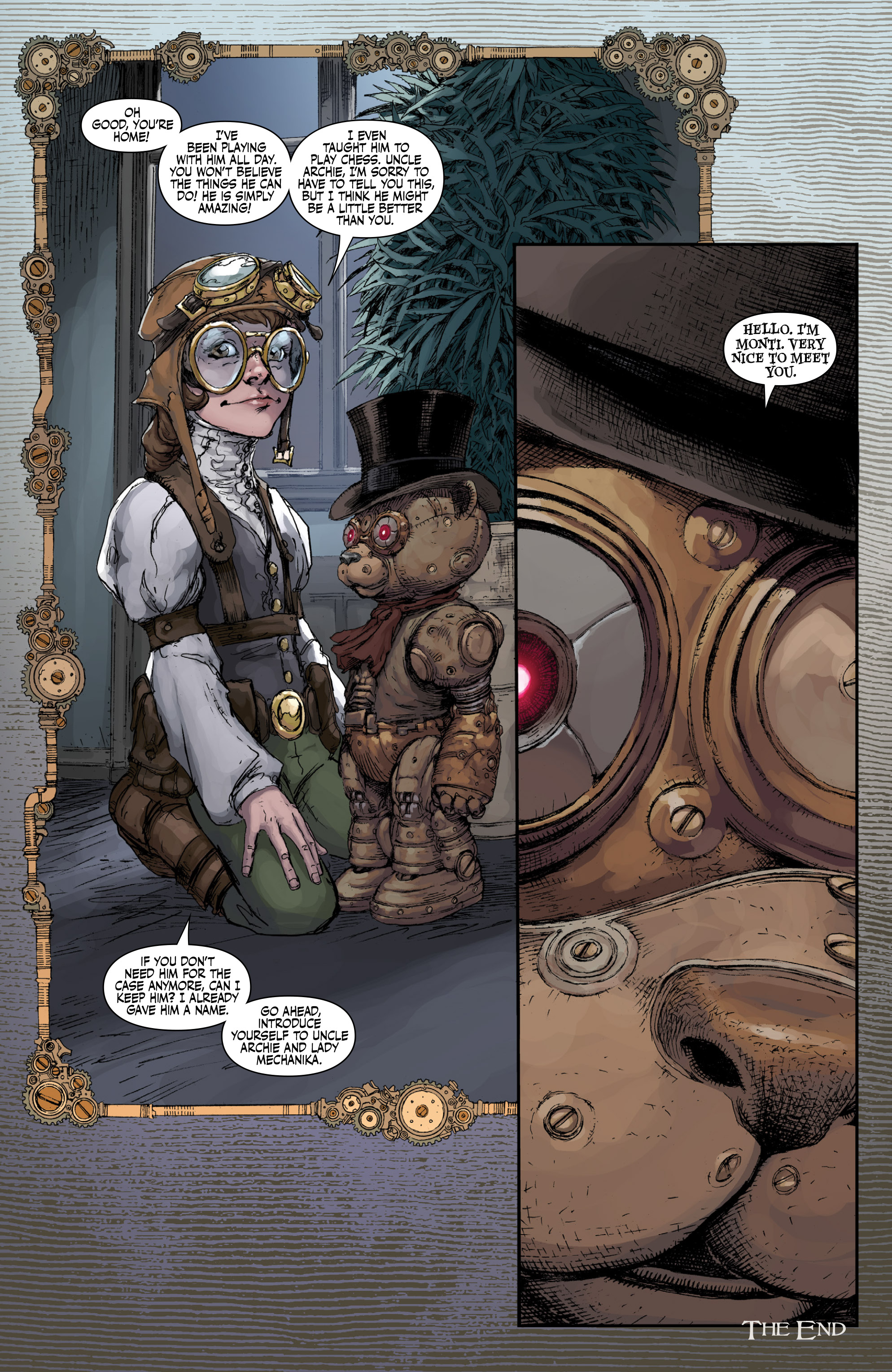 Read online Lady Mechanika: The Lost Boys of West Abbey comic -  Issue #3 - 57