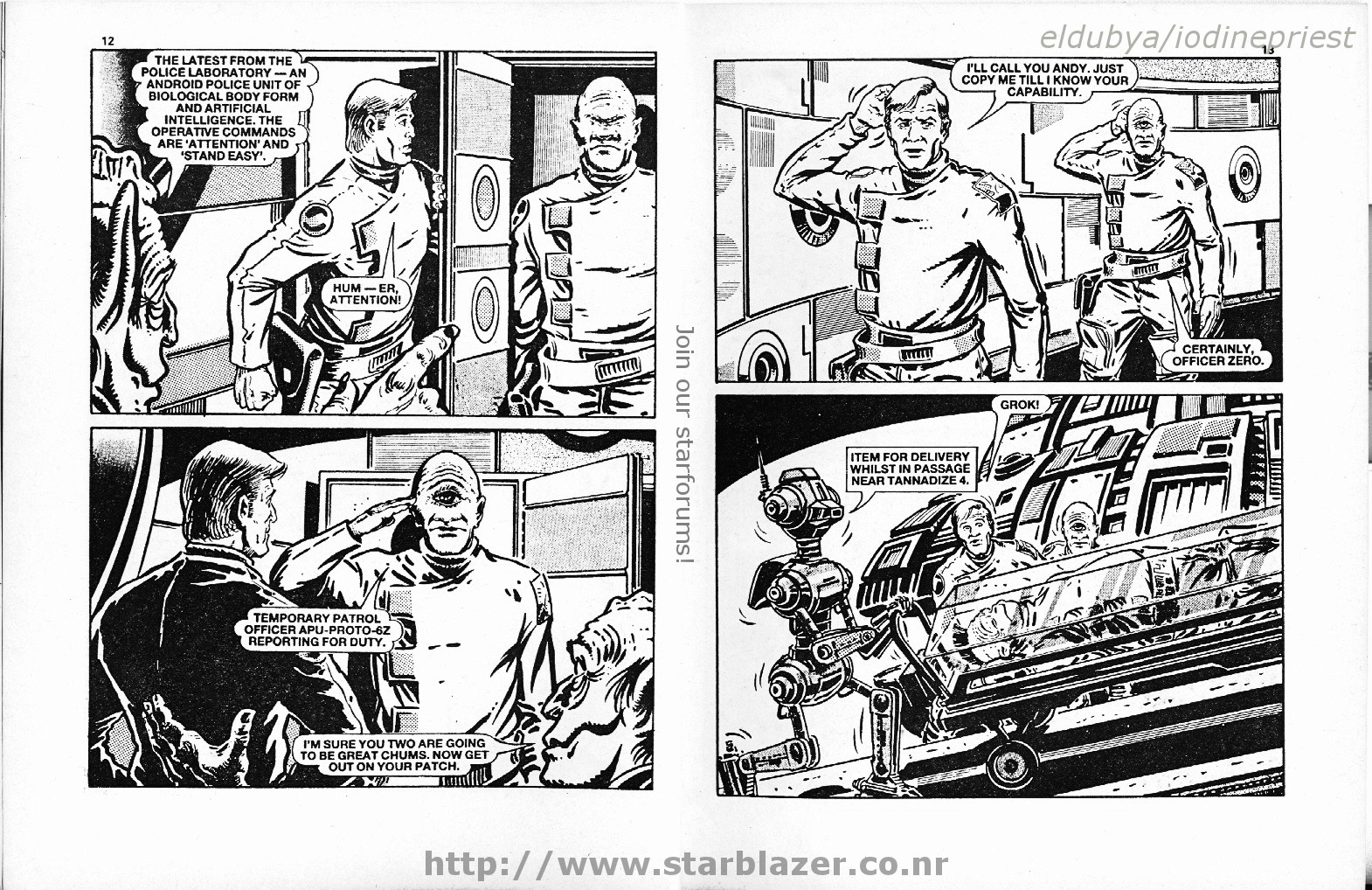 Read online Starblazer comic -  Issue #221 - 8
