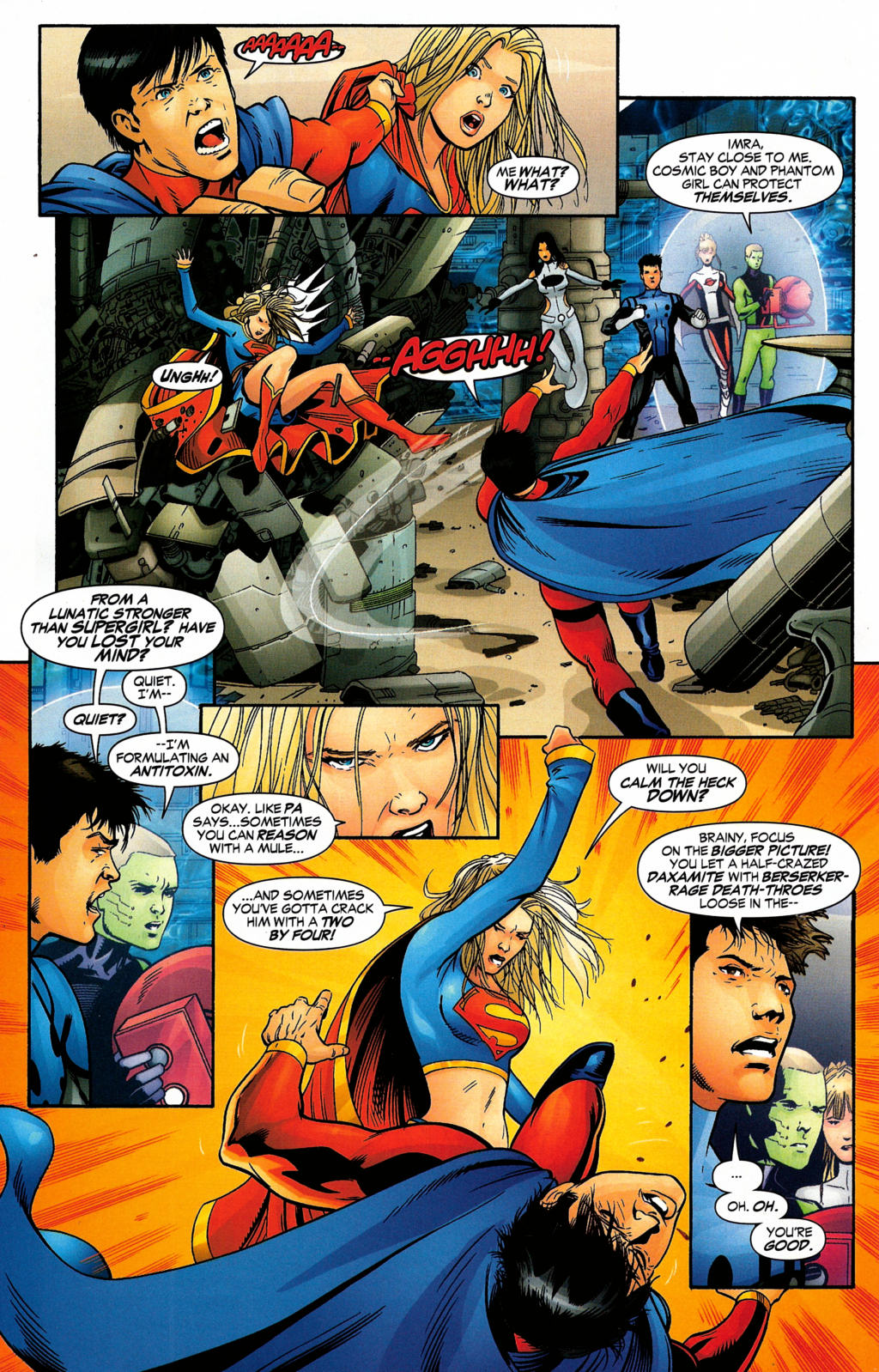 Read online Supergirl and the Legion of Super-Heroes comic -  Issue #25 - 16