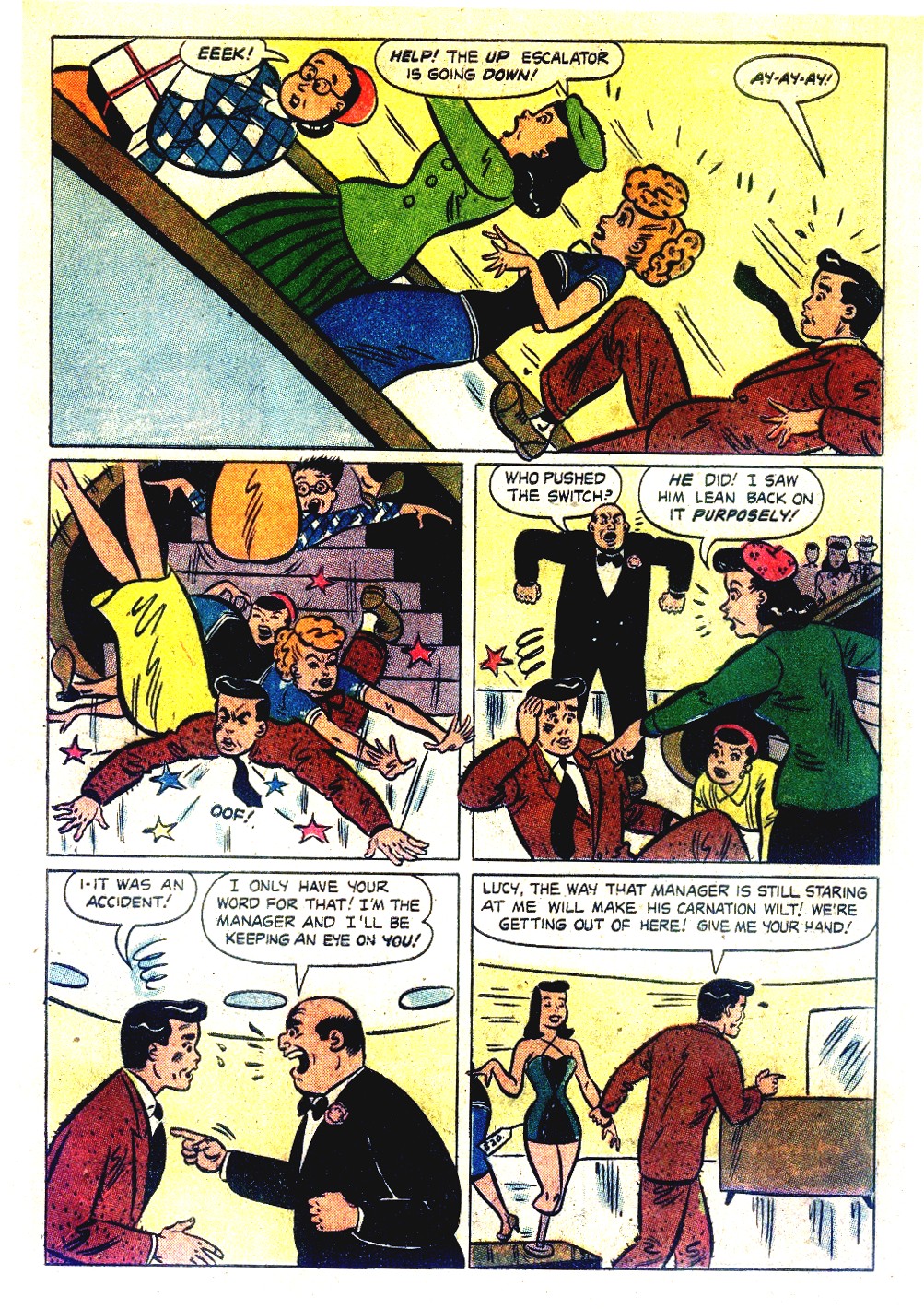 Read online Four Color Comics comic -  Issue #559 - 7